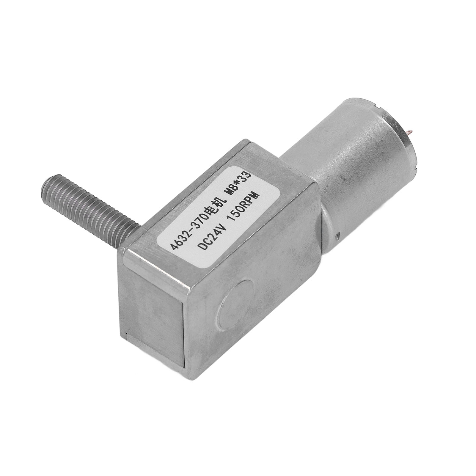 Hochleistungs-turbo-schneckengetriebemotor, Mikrogetriebe, Dc 24 V, M8x33 Mm, Elektrowerkzeug, 150 U/min