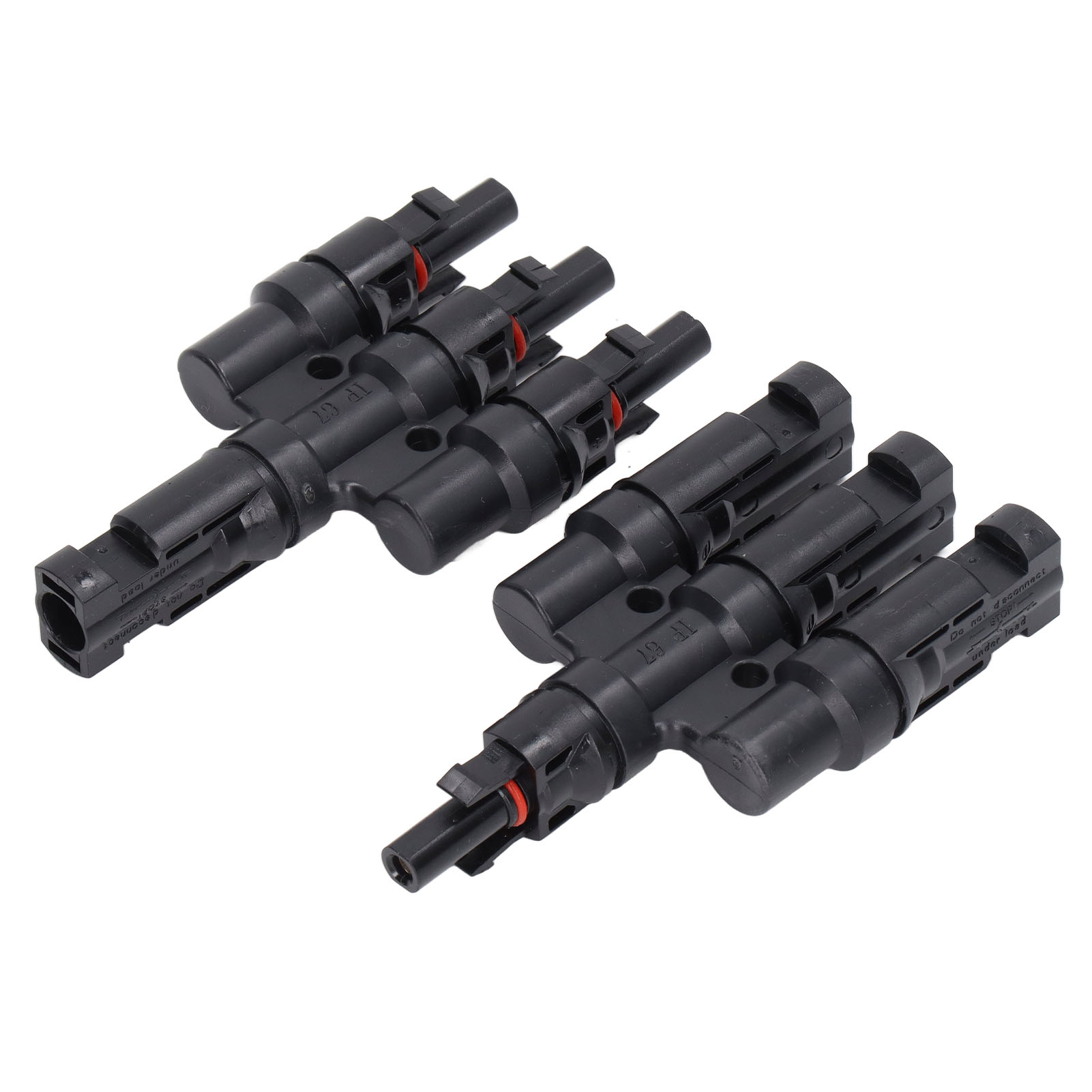 2-teiliger T4-solarstecker, Parallelkabel Für Paneele, Verteilerkupplung Mit Montagewerkzeug