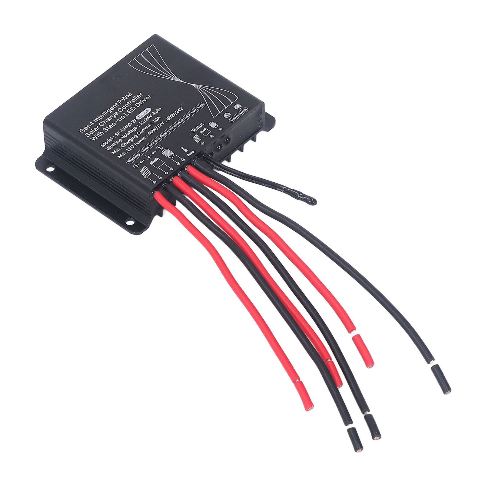 12v/24v Pwm-solar-laderegler Mit Led-anzeige Für Batterien