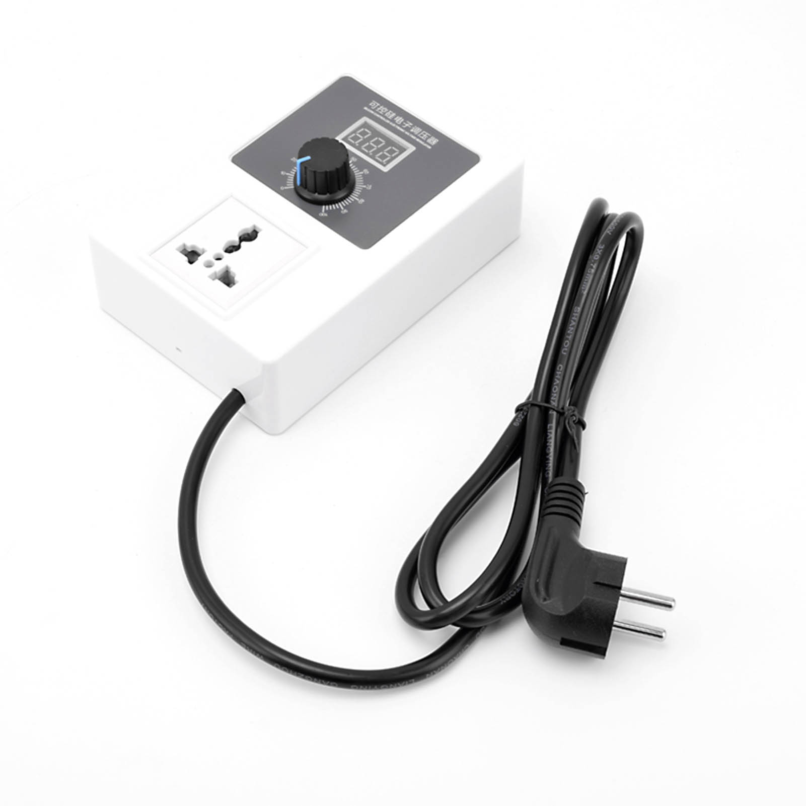 Scr-spannungsregler, Drehzahlregler, Temperaturregler, Wechselstrom 110–240 V, 2000 W, Eu-stecker