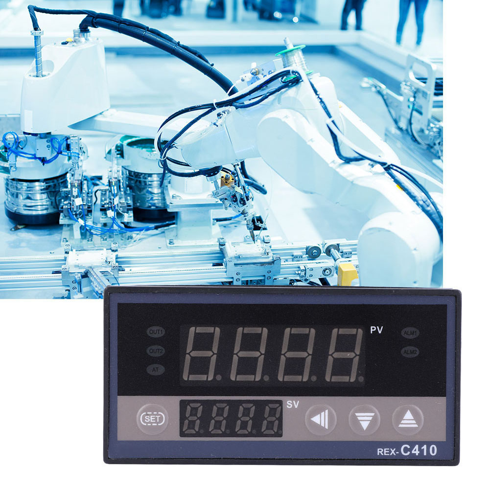 Digitalthermostat Rex C410, Einstellbares Ausgangsrelais, Ac220v-temperaturregler