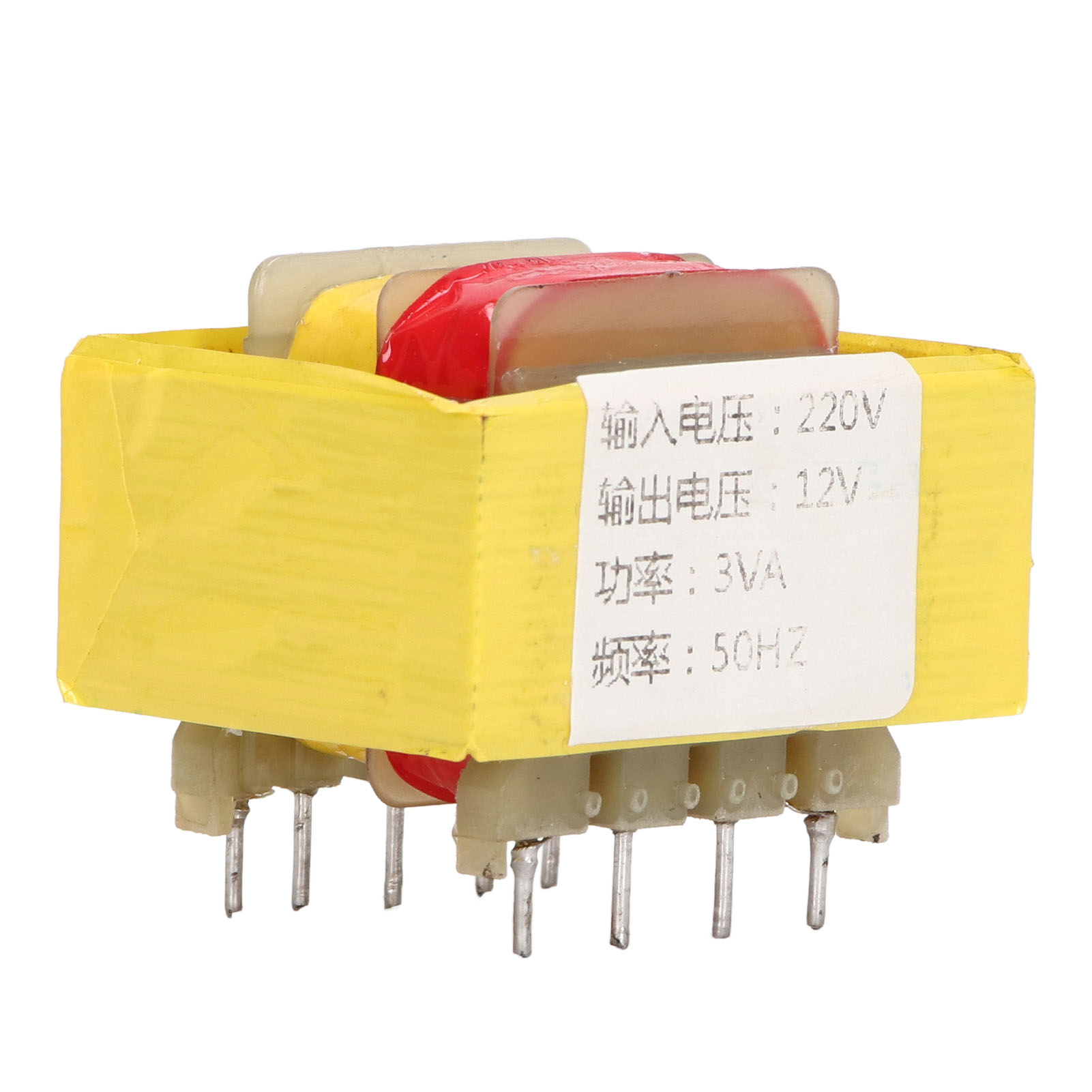 9-poliger 50-hz-3-va-trenntransformator, 220 V Auf 12 V, Leistungstransformatormodul