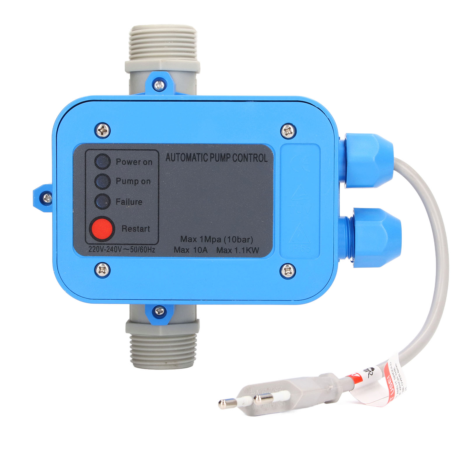 Wasserpumpen-druckregler Mit Automatischem Regler, Eu-stecker, 220–240 V, Schutz