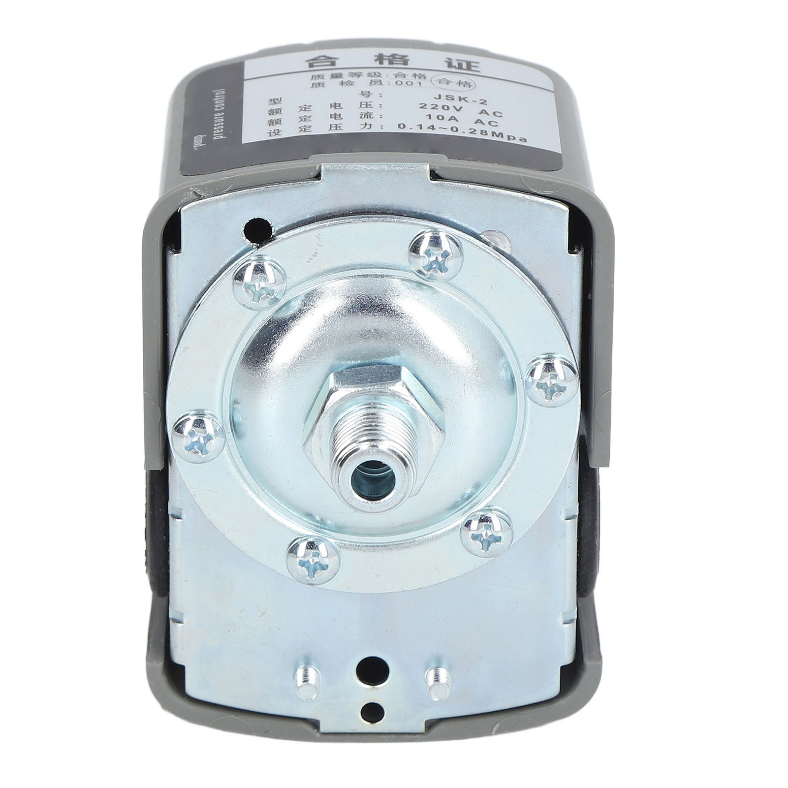 Wasserpumpen-druckschalter, Einstellbare Druckregelung, 1/4-zoll-npt-außengewinde, Ac 220 V, 10 A