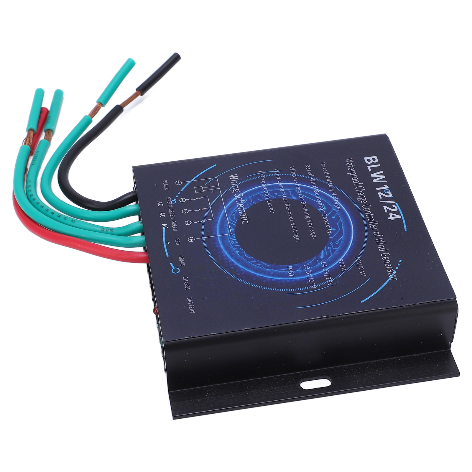 Windgenerator-controller 500w 12v 24v Automatisches Laden Wasserdicht