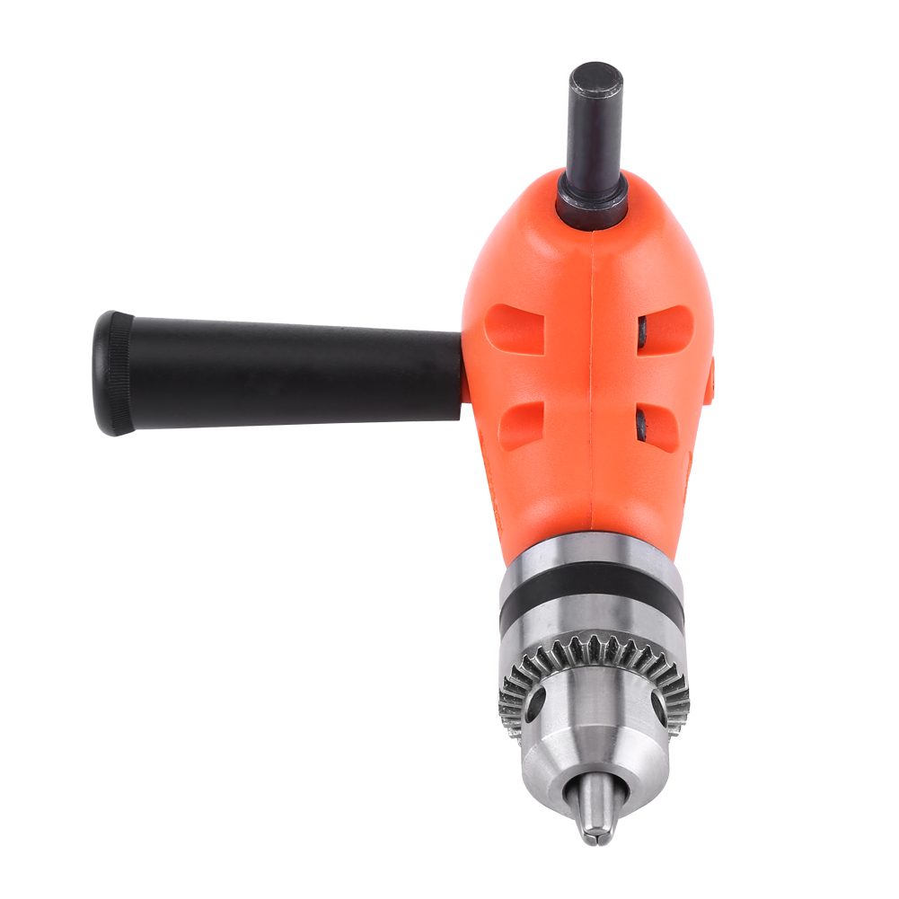 90°-winkelbohradapter, 9,5-mm-bohrfutter, Rundschaft, Mit Griff