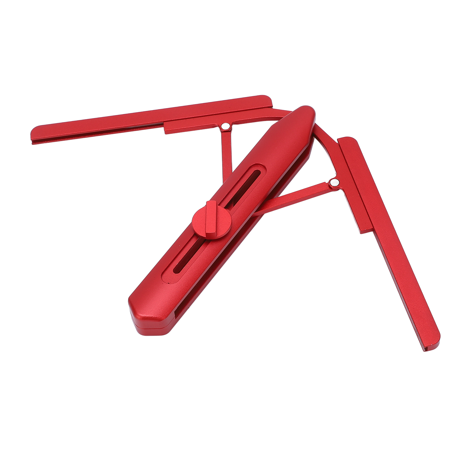 180°-winkelmesser In Rot, Faltbarer Gehrungswinkelkopierer, Korrosionsbeständig Und Wasserdicht, Winkelmesser Mit Winkelmesser