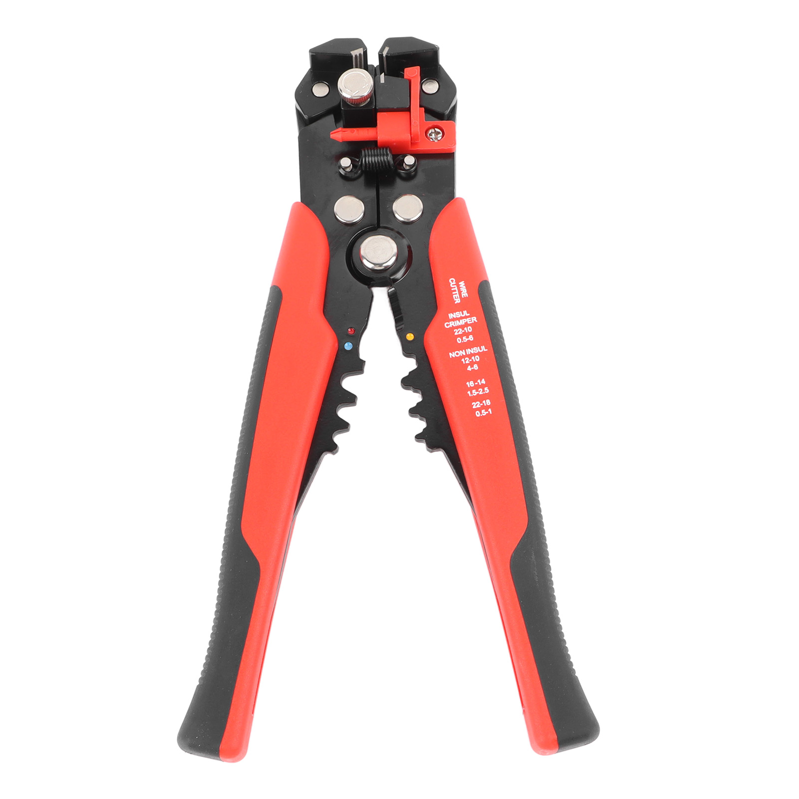 Automatischer 5-in-1-abisolierer, -schneider Und -crimpzange, Rotes Elektrowerkzeug