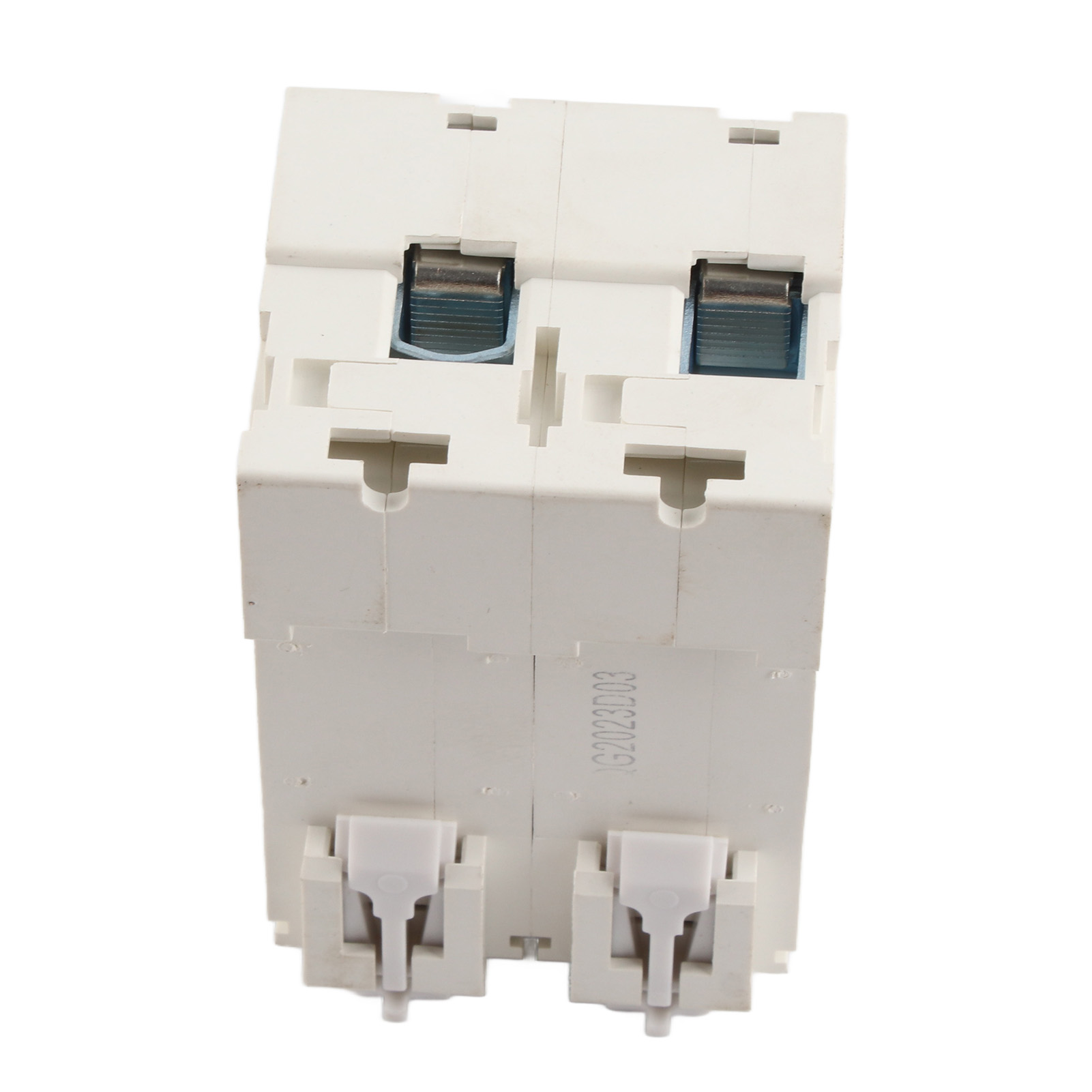 Manueller Doppelstrom-umschalter 1p+1p 10 Ka, 400 V Ac Mini-leistungsschalter Mit Verriegelung, Din-schienenmontage