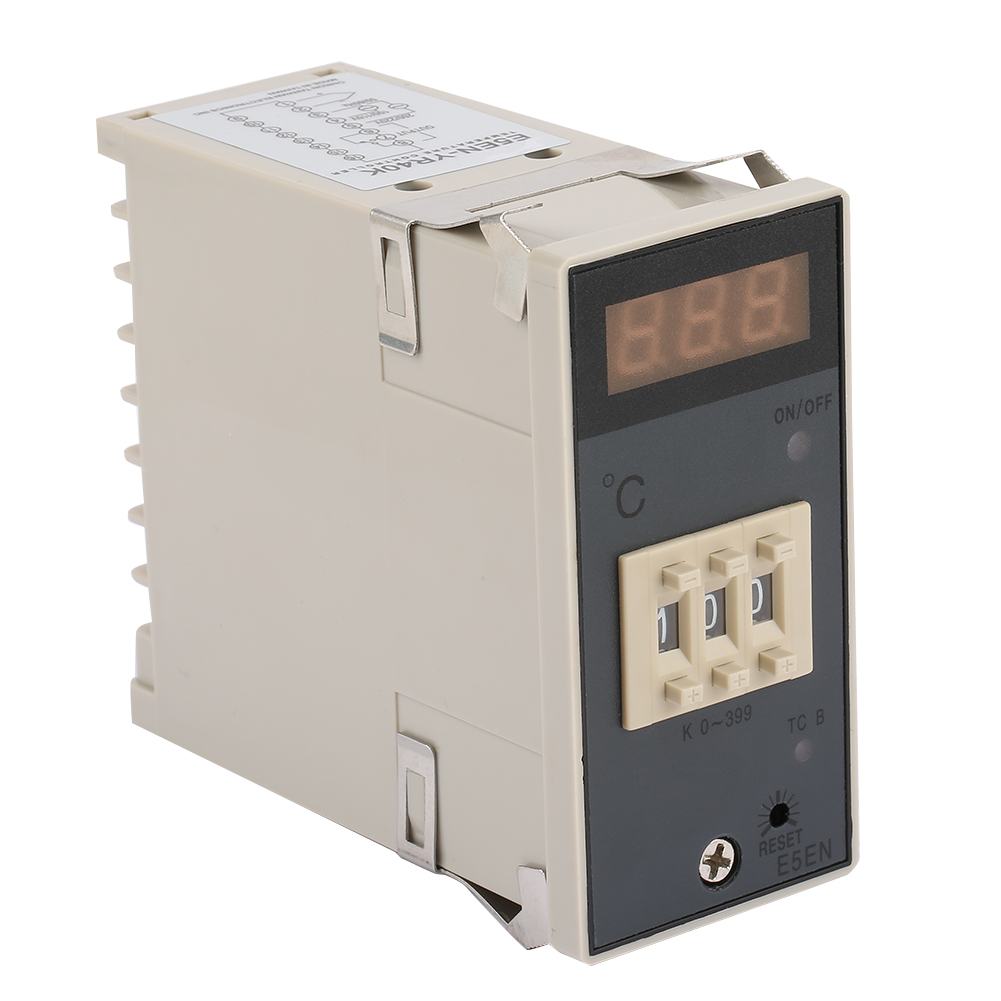 Digitalthermostat E5em 0-399°c, Temperaturregler Mit Thermoelement Typ K