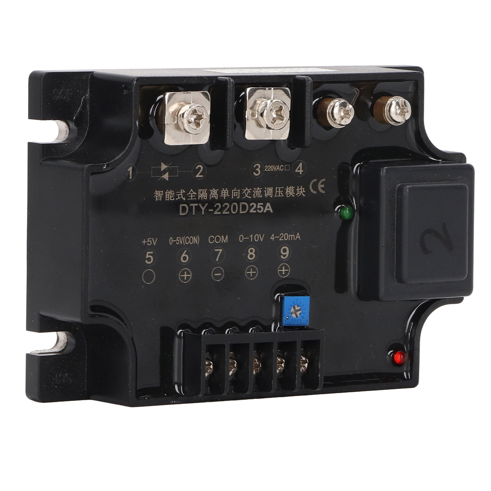 Einphasiger, Vollständig Isolierter Spannungsregler, Widerstandsregelungsmodul, Mehrsignaleingang, Ac 220 V, 25 A