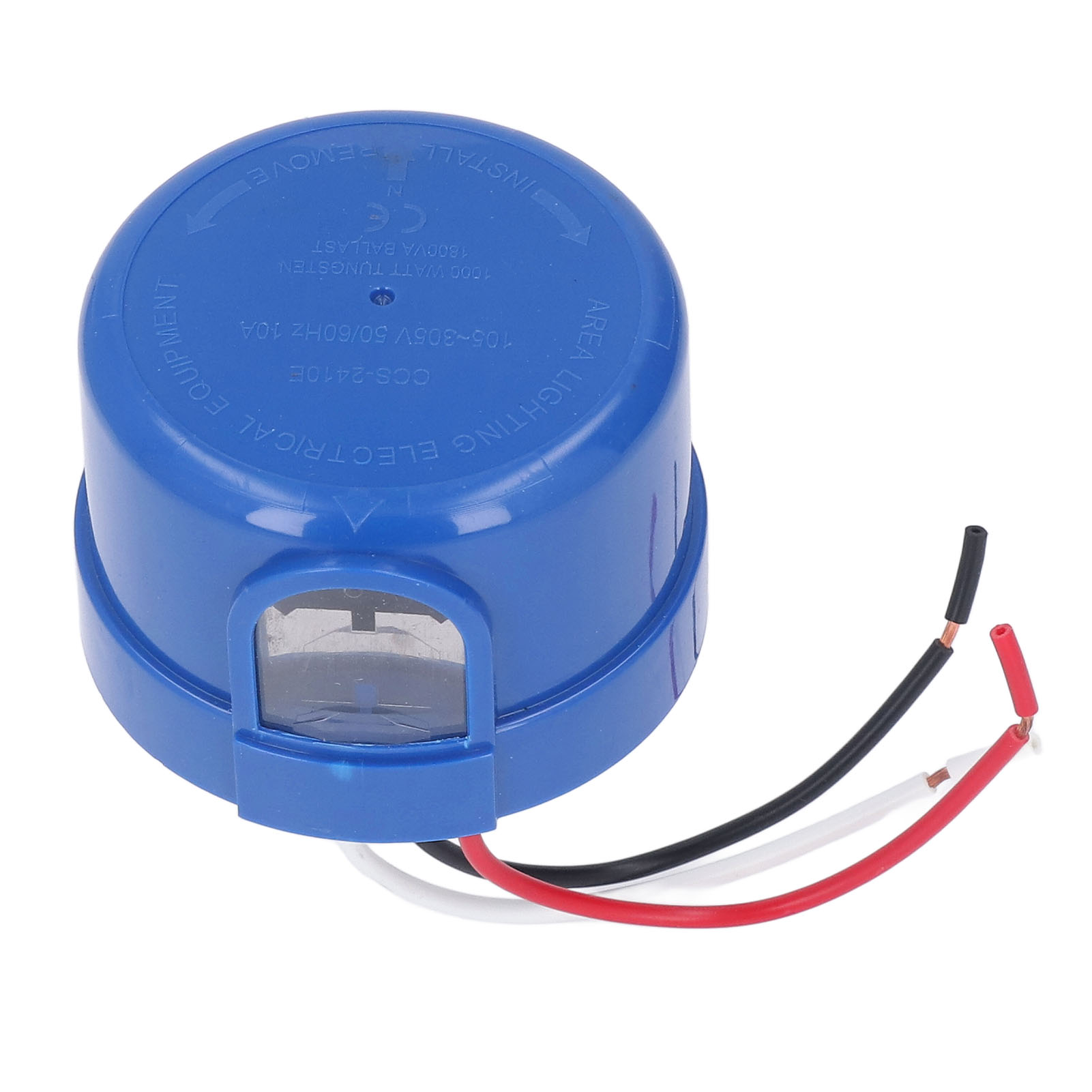 Ip65 Wasserdichter Dämmerungssensor Für Straßenbeleuchtung, Hochempfindlicher Fotoelektrischer Außenschalter 105–305 V
