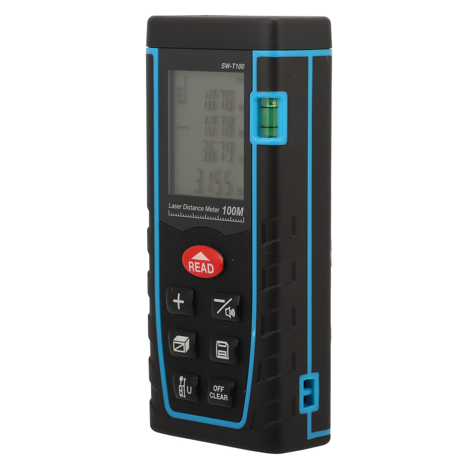 Tragbarer Laser-entfernungsmesser 630–670 Nm, Hochpräzises Infrarot-messgerät, 100 M