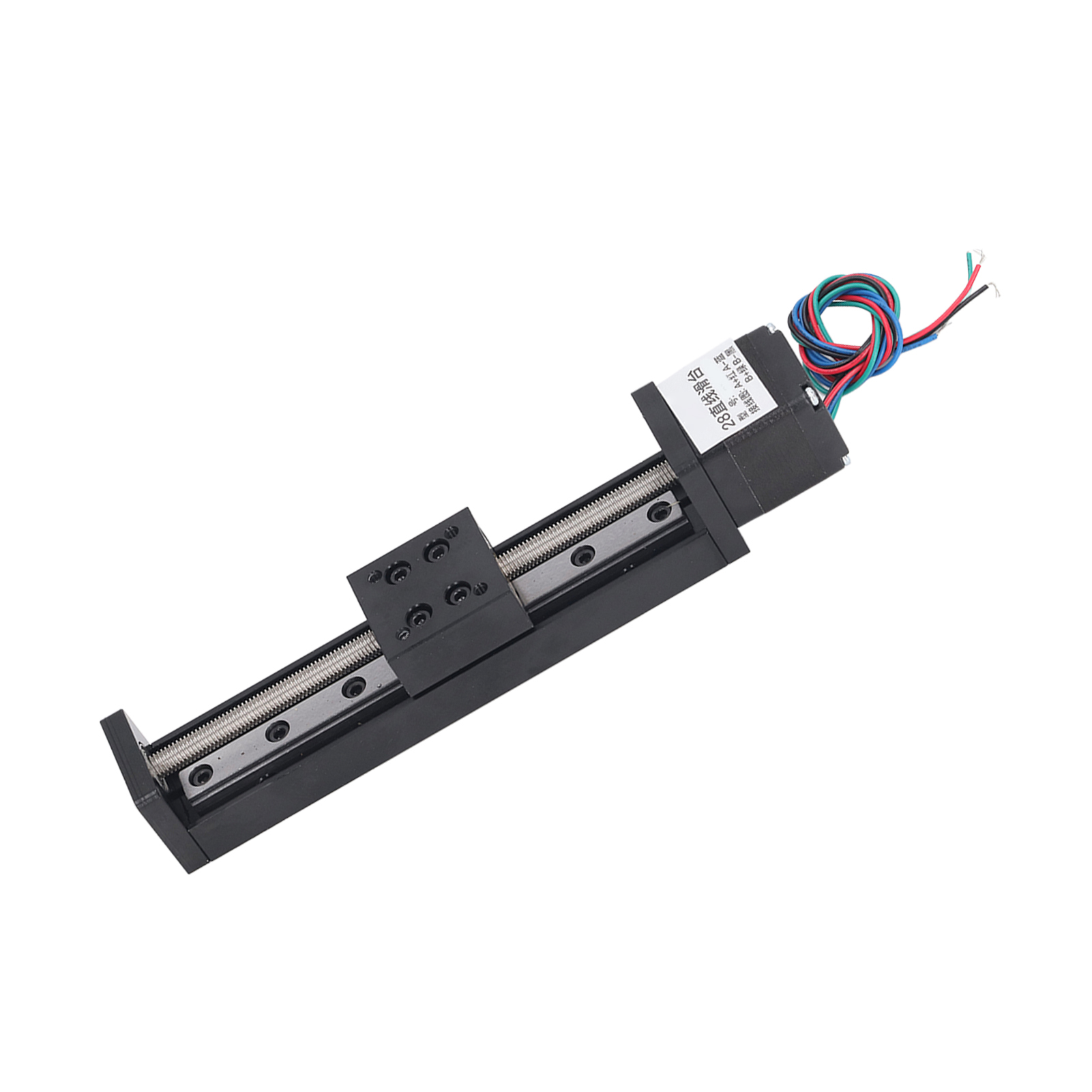 Präzisions-linearverschiebetisch, Kugelgewindetrieb, Linearführung, 100 Mm Hub, T6x1 Steigung
