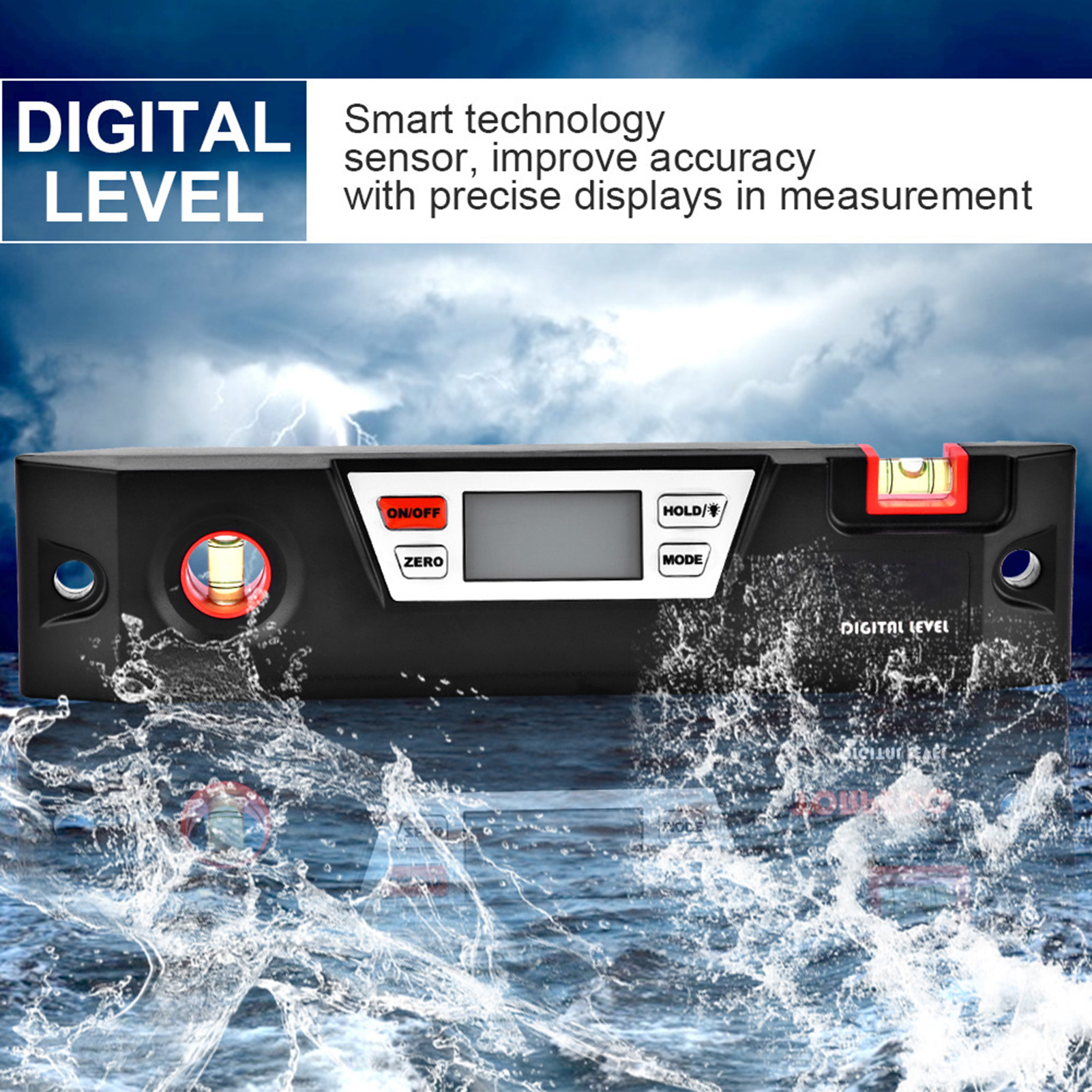 Digitales Winkelmessgerät, Winkelmesser, Neigungsmesser Mit Wasserwaage, Präzisionswerkzeug