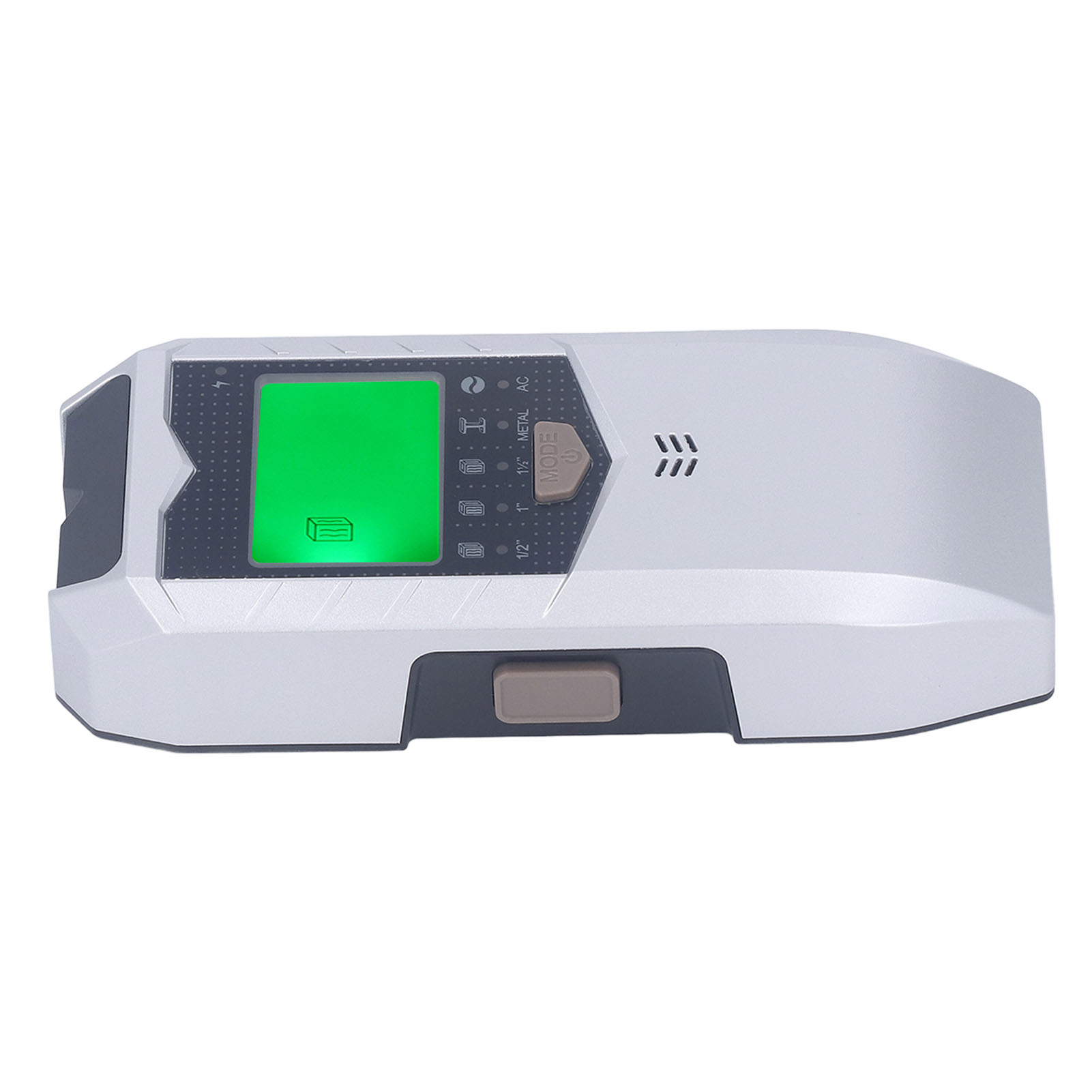 Handscanner Mit 5 Modi Zur Wandständersuche Und Led-anzeige Für Holz, Netzkabel, Mitte Und Rand – Silber