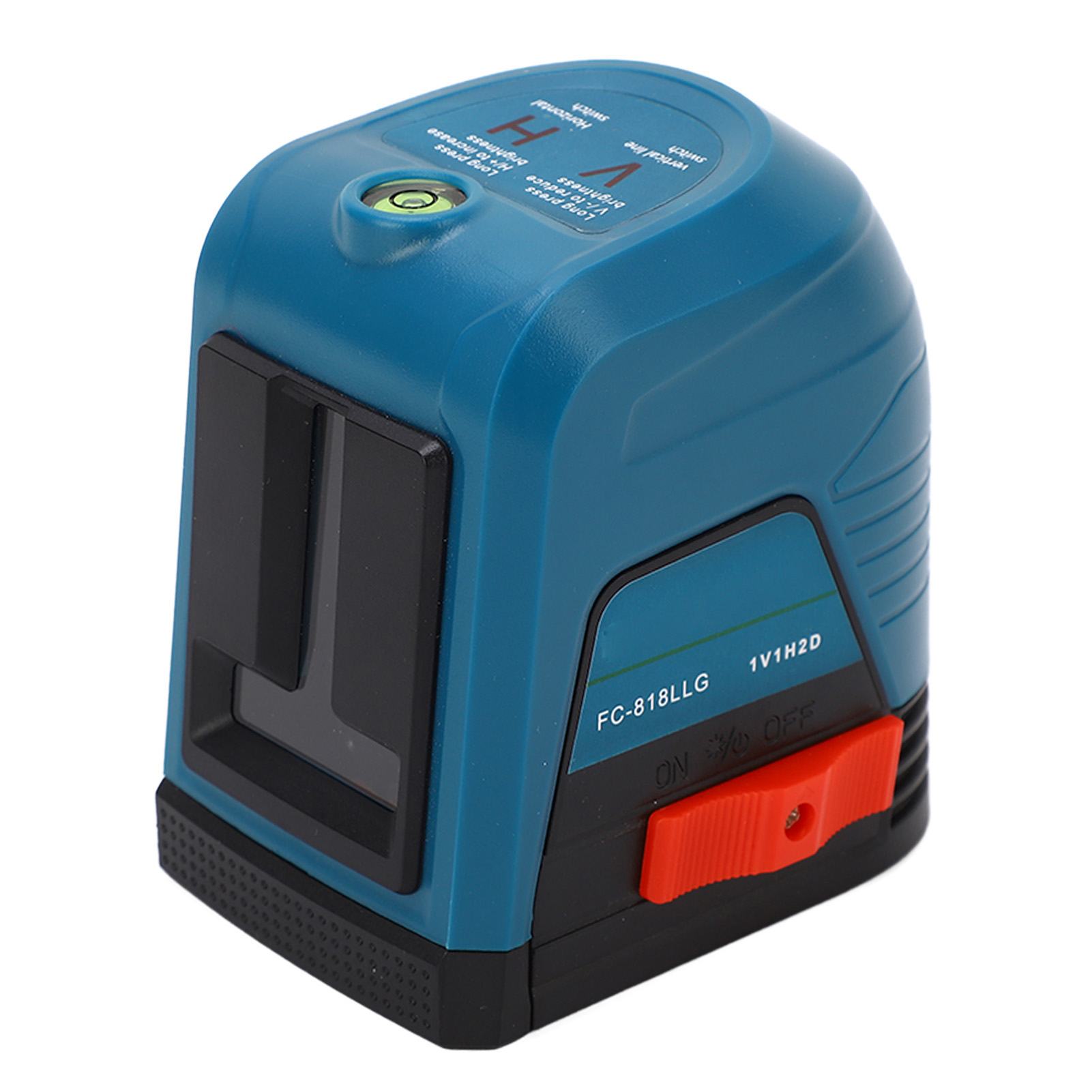 Grüner Laser-wasserwaage Mit 2 Linien, Mini-kreuz, Selbstnivellierend, Touch-tasten, Grüner Strahl, Nivellierwerkzeug Für Wandfliesen