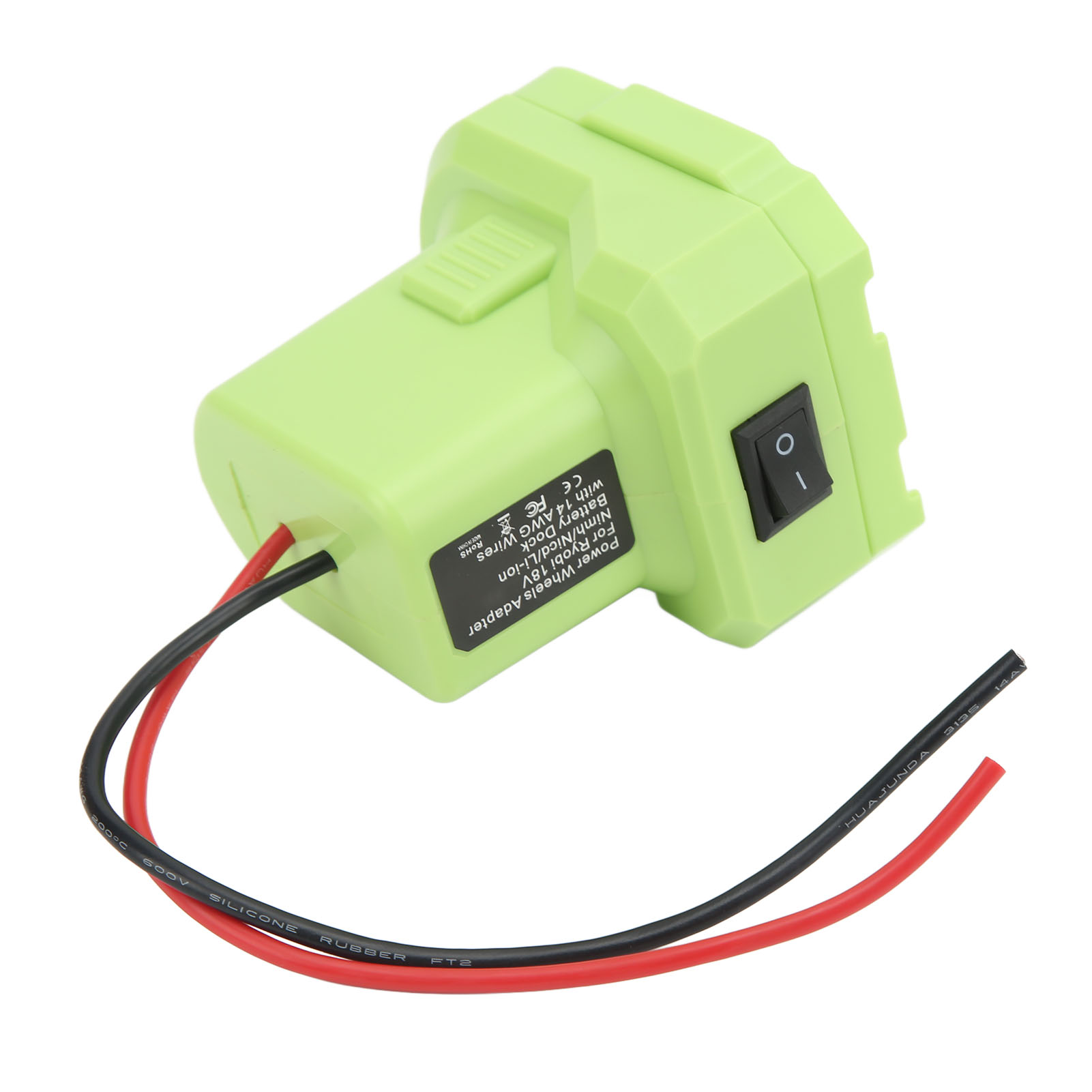 14awg Konverteradapter-batteriehalter Mit Schalter Für Ryobi P108 P107 P102 P103