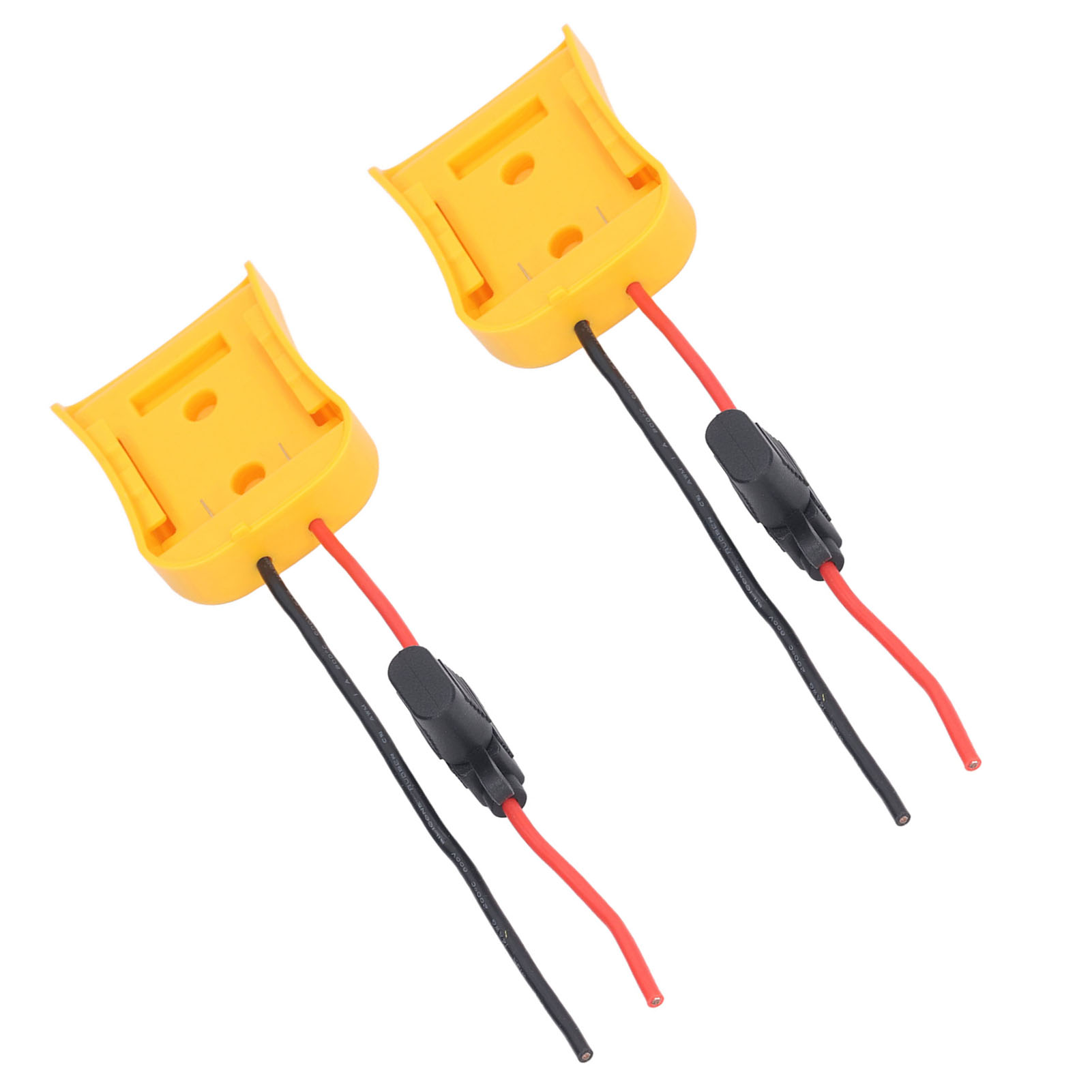 Set Mit 2 Akkuadaptern Inklusive Sicherungen Und Anschlüssen, Konverter Für Lithium-elektrowerkzeuge