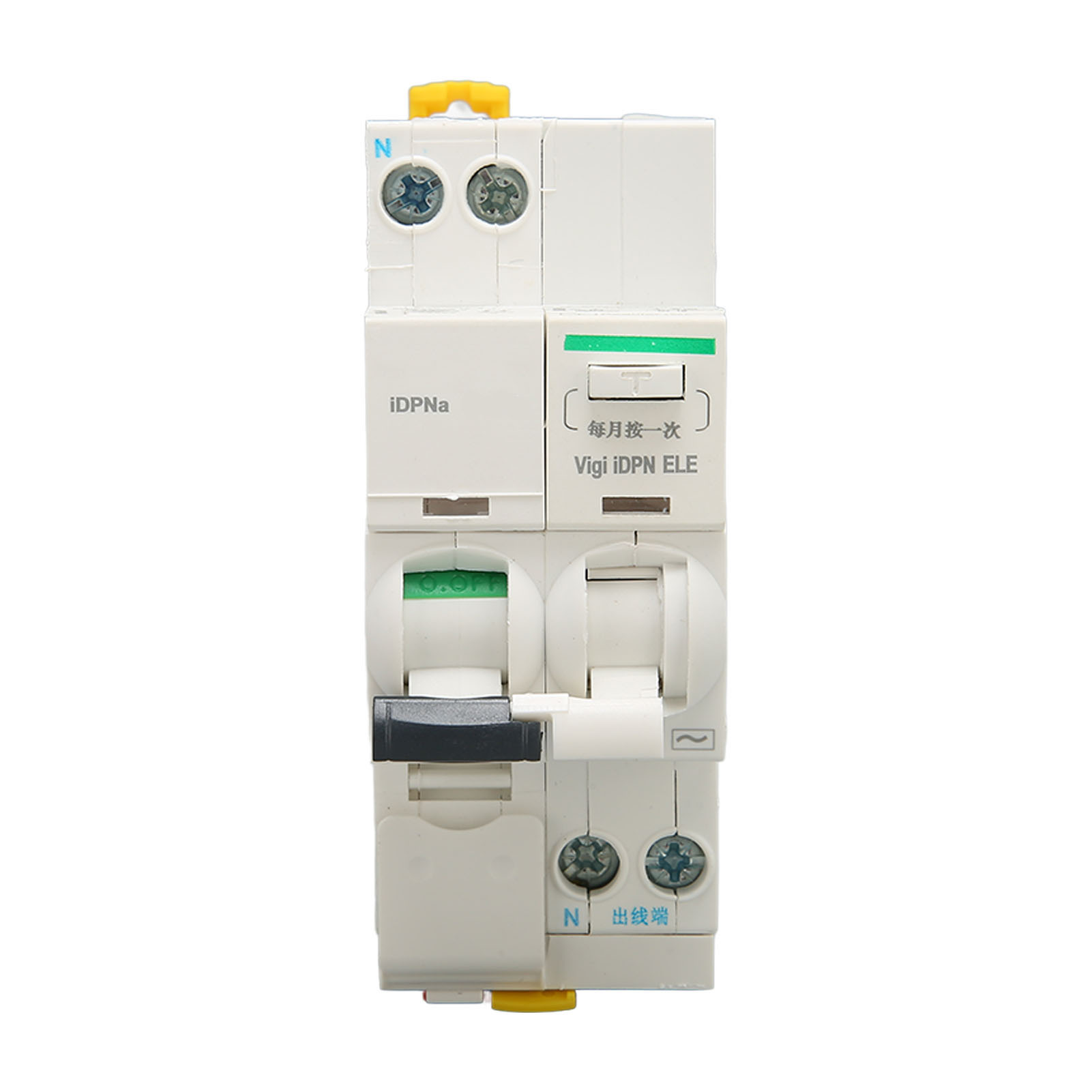 1p+n 25a 230v Fehlerstromschutzschalter Mit Automatischer Ableitstromsicherung Für Heimbüros