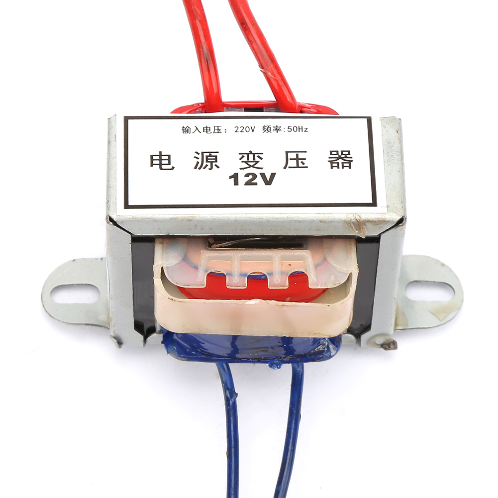 Einphasen-transformator (220 V, 50 Hz) Auf 12 V/24 V, 3 W Leistung, Wechselstromausgang, Ideal Für Leds Und Kleine Haushaltsgeräte.