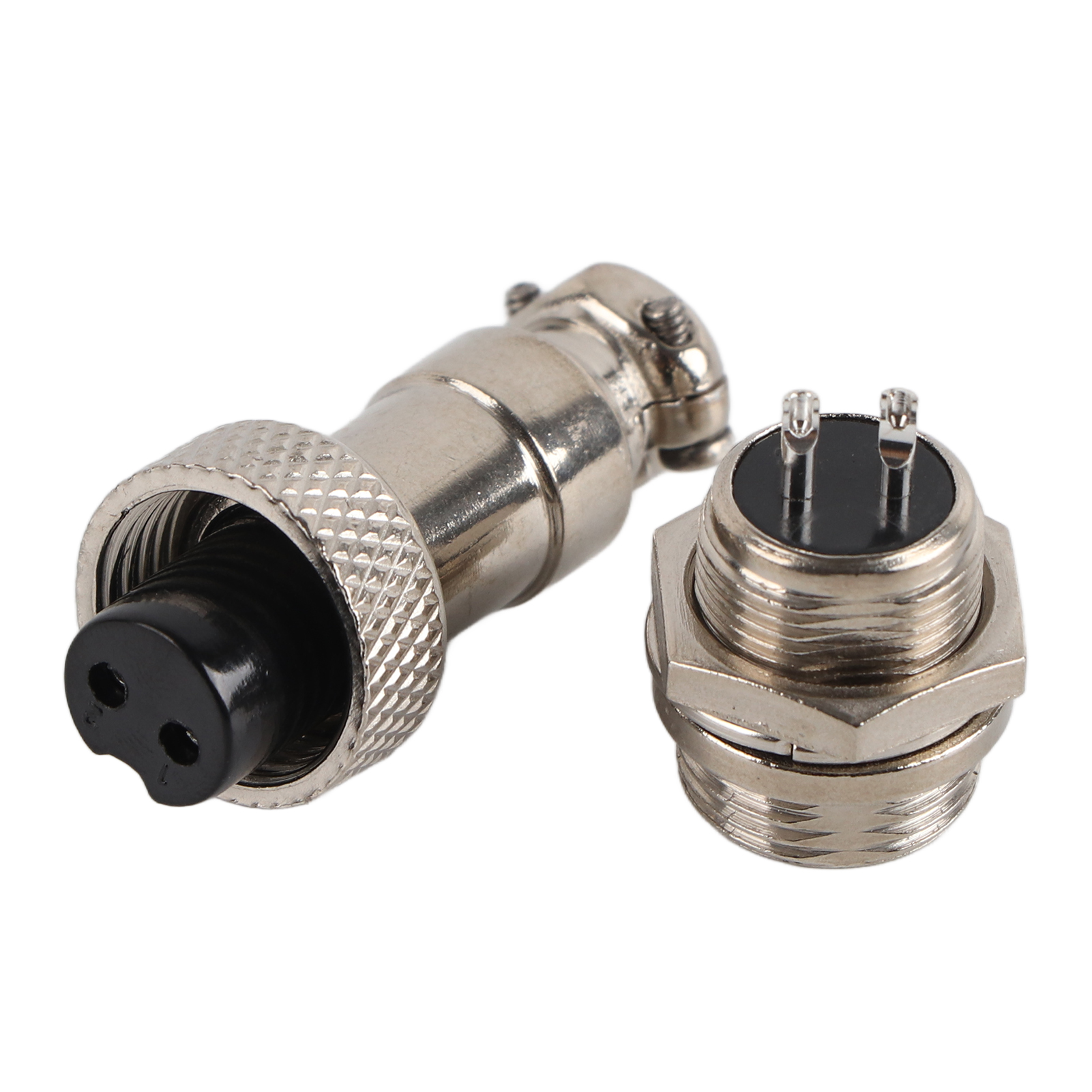 Gx12-luftfahrtstecker, 2-polig, 12 Mm, Packung Mit 10 Paaren (stecker/buchse), Wasserdichter Metallstecker