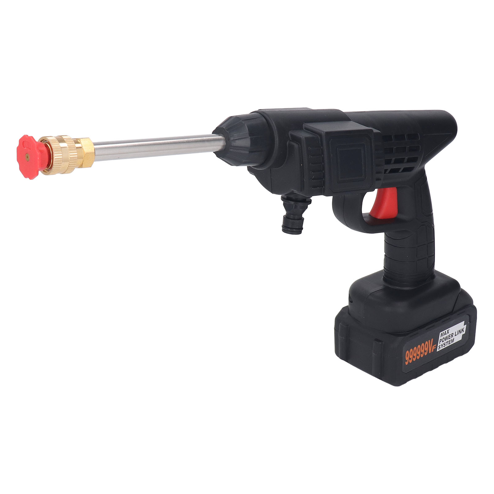 Kabelloser Hochdruckreiniger Für Autos, Tragbare Spritzpistole Zum Bewässern Von Pflanzen Und Reinigen Von Böden, 100–240 V, Eu-stecker