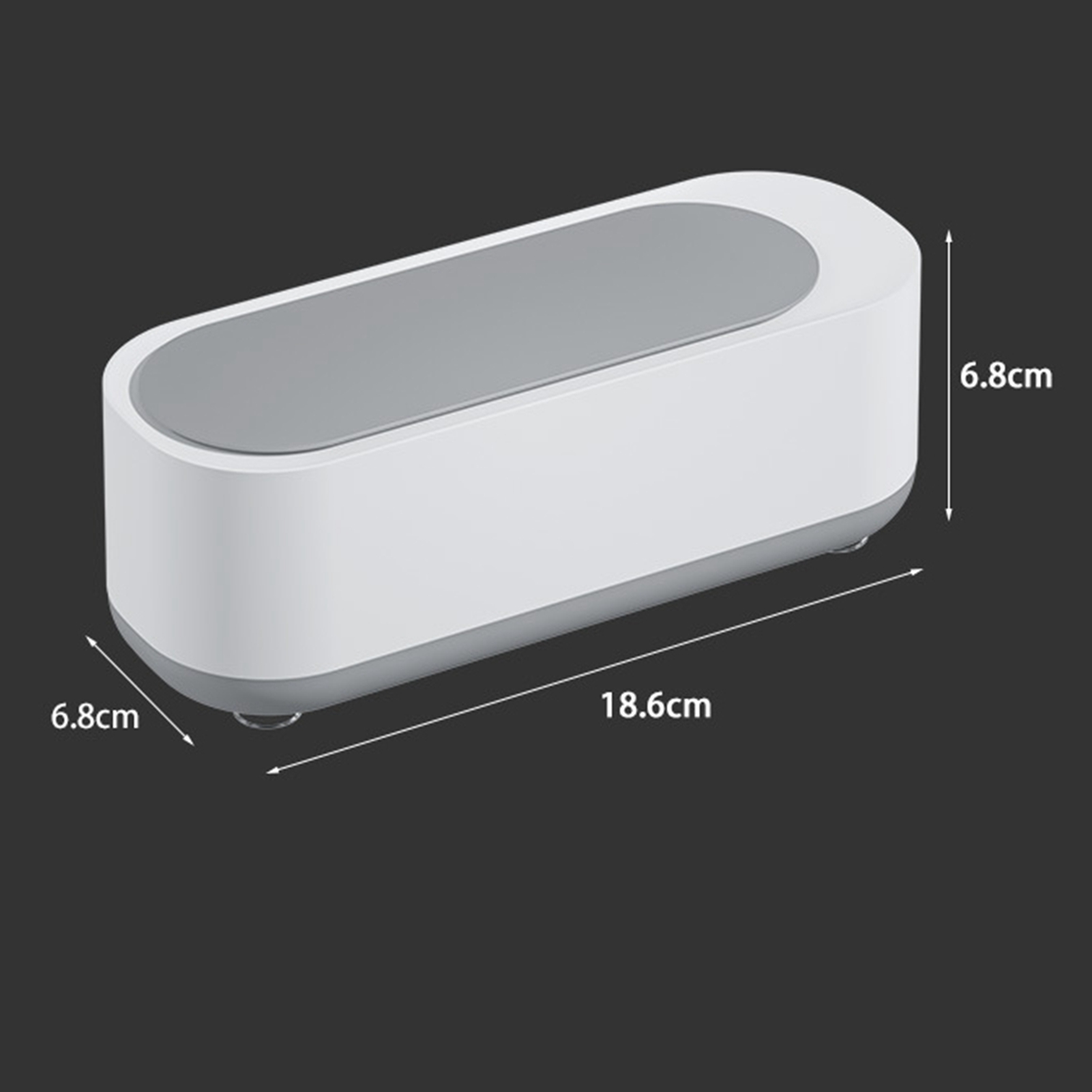 Kleiner, Tragbarer Ultraschallreiniger, Hochfrequenzvibration, Vielseitige Automatische Reinigung Für Schmuck Und Brillen, Pp-material, Für Den Heimgebrauch
