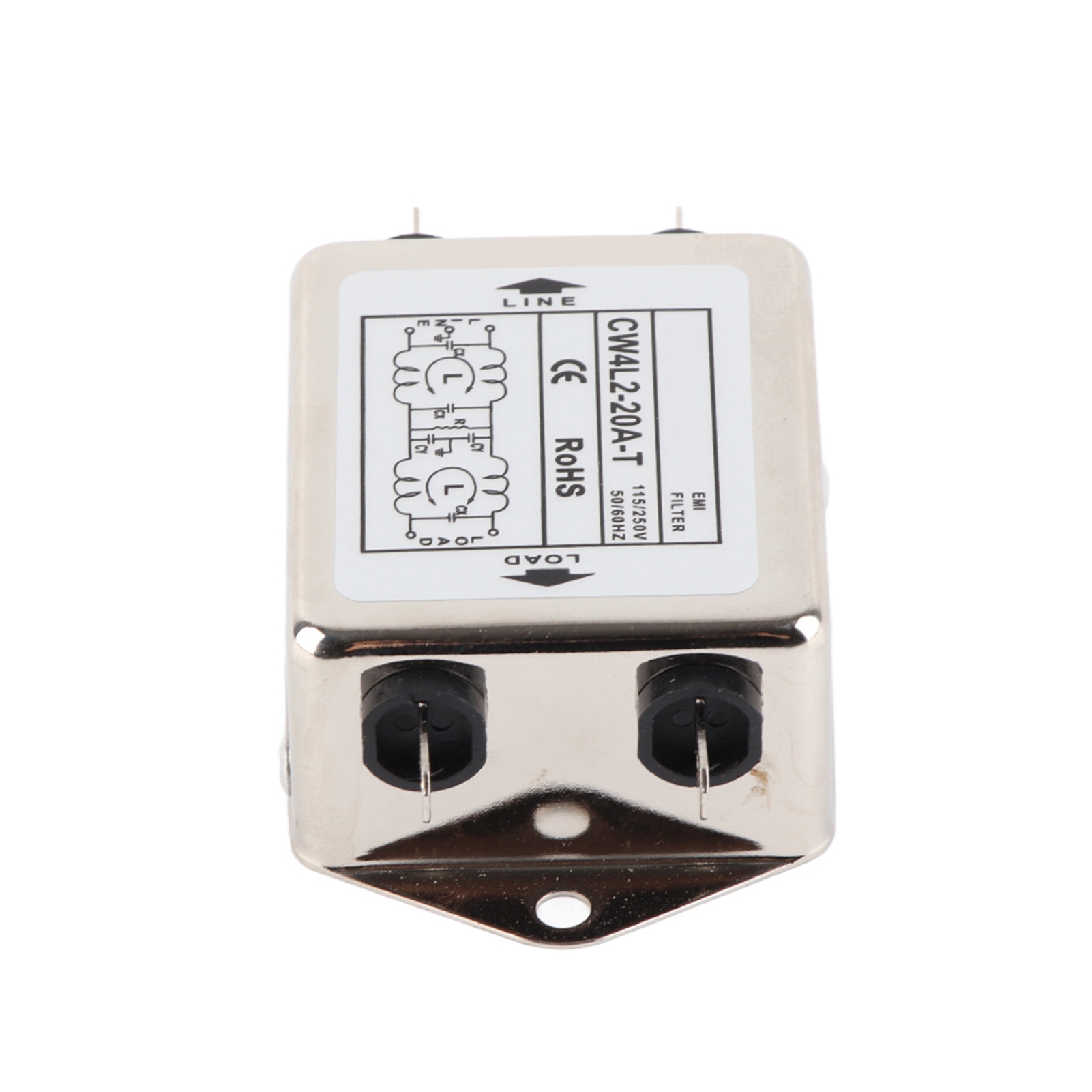 20a 115v/250v 50/60hz Cw4l2-20a Netz-emv-filter, Leistungsanschlussklemme T