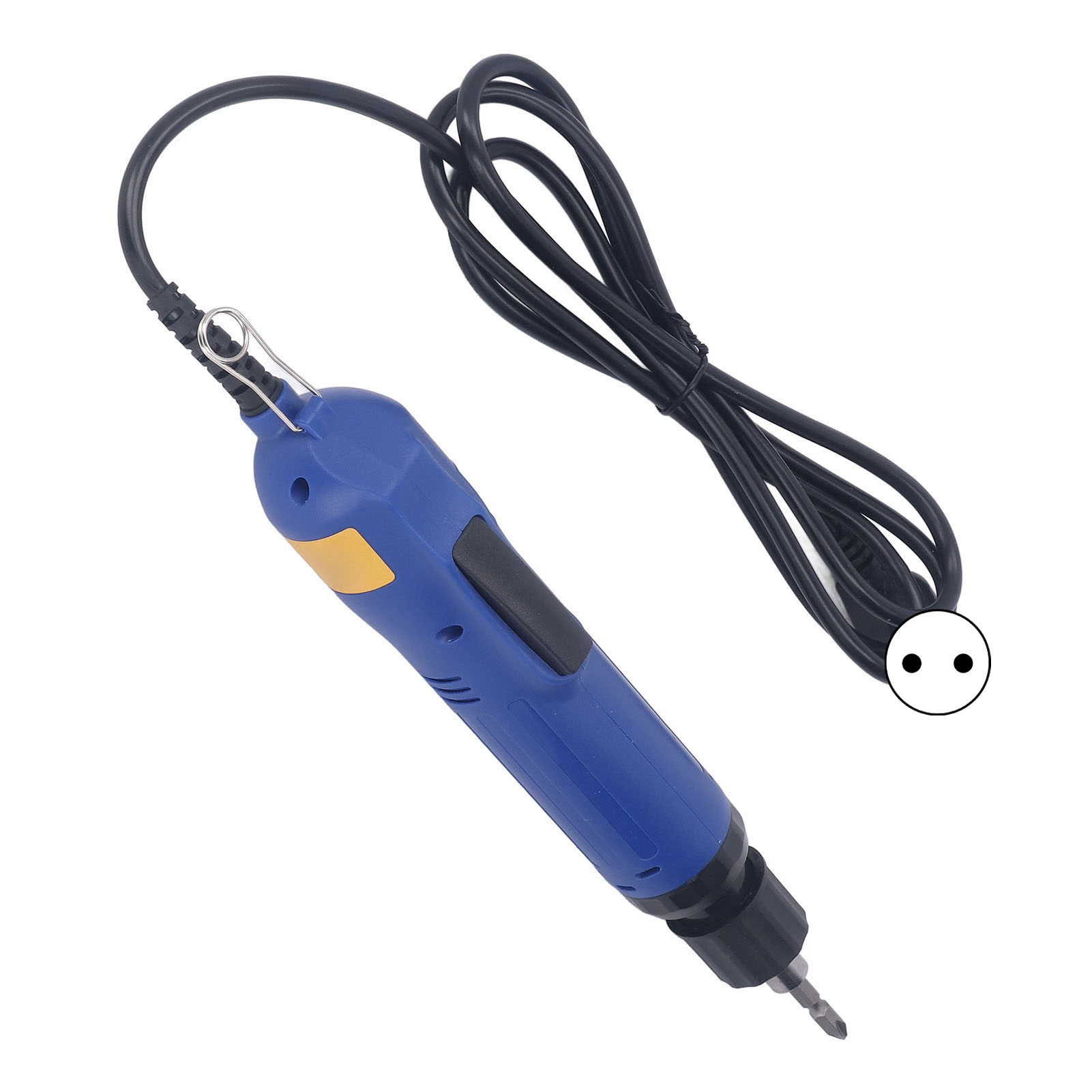 Kabelgebundener Elektroschrauber, Einstellbares Drehmoment, Sechskantbit, Handschraubendreher, 220-v-eu-stecker