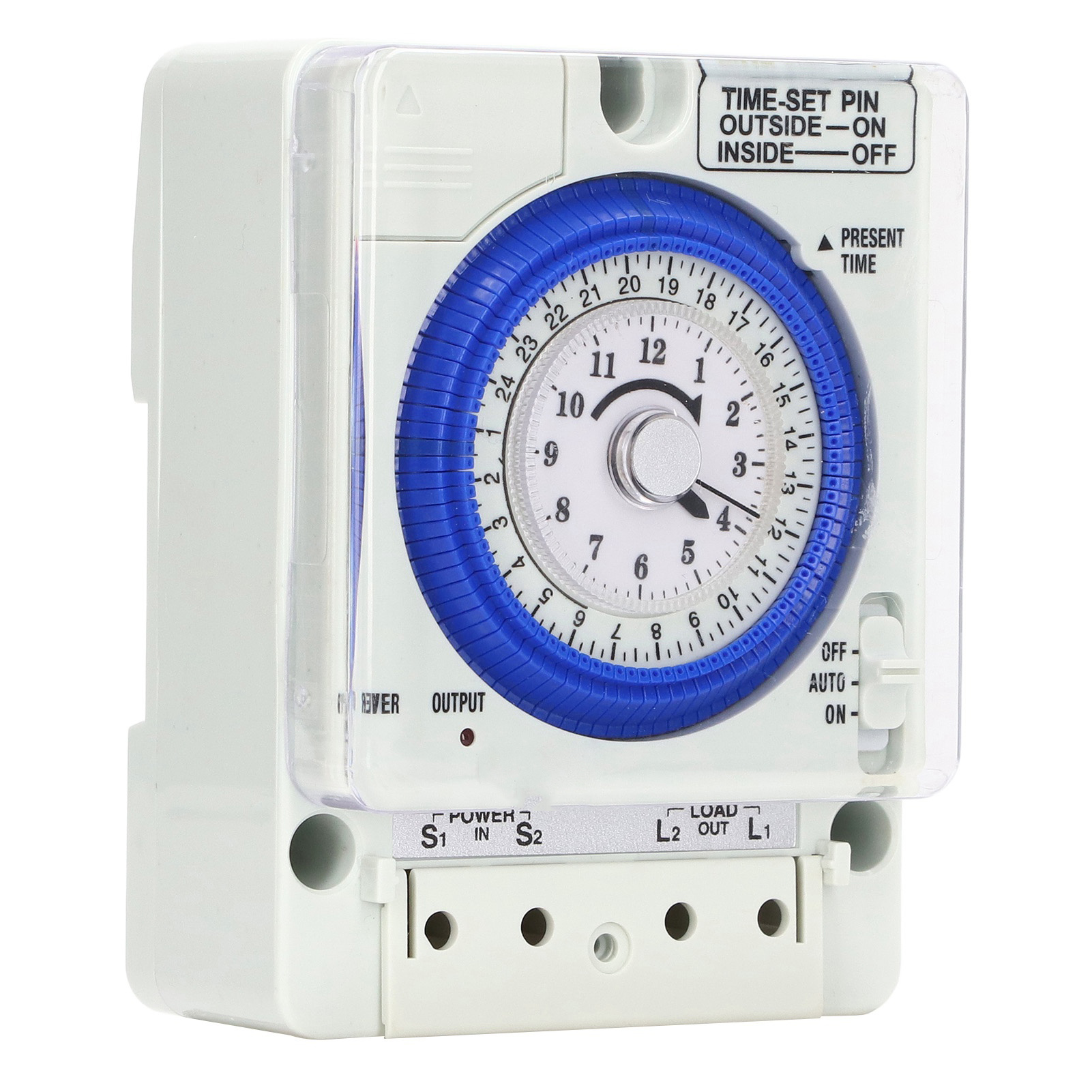 Mechanischer 24-stunden-timer Für Ofenbeleuchtung, 100–240 V Wechselstrom-steuergerät, Zubehör