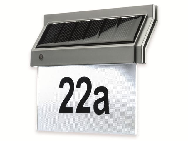 Chilitec - Solar-Hausnummernleuchte 00671010