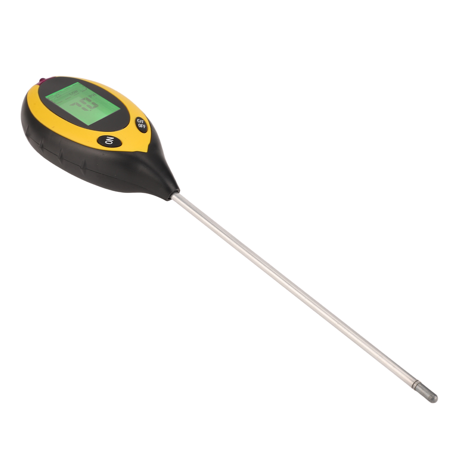4-in-1 Digitaler Bodenanalysator: Feuchtigkeits-, Ph-, Temperatur- Und Lichtmessgerät Für Gartenbau Und Landwirtschaft