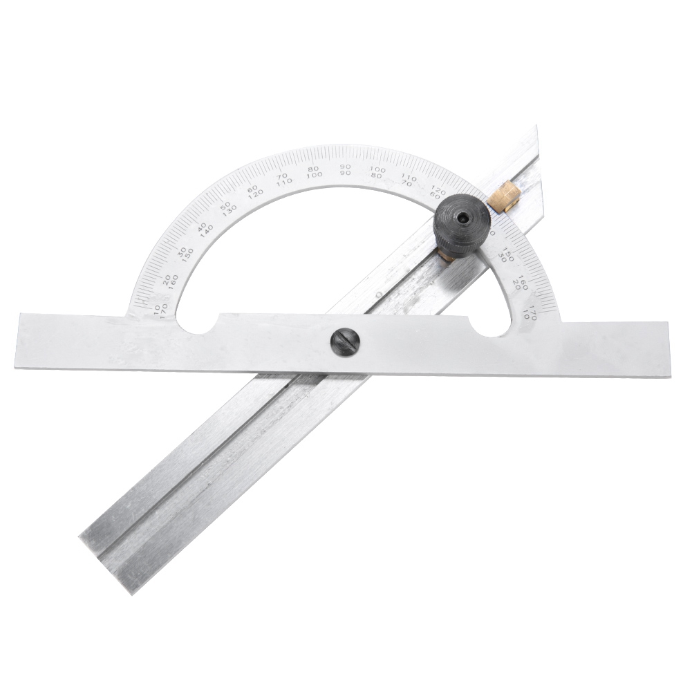 Verstellbarer Winkelmesser Aus Kohlenstoffstahl 100 X 150 Mm, Präzisionsmess- Und Kontrollwerkzeug