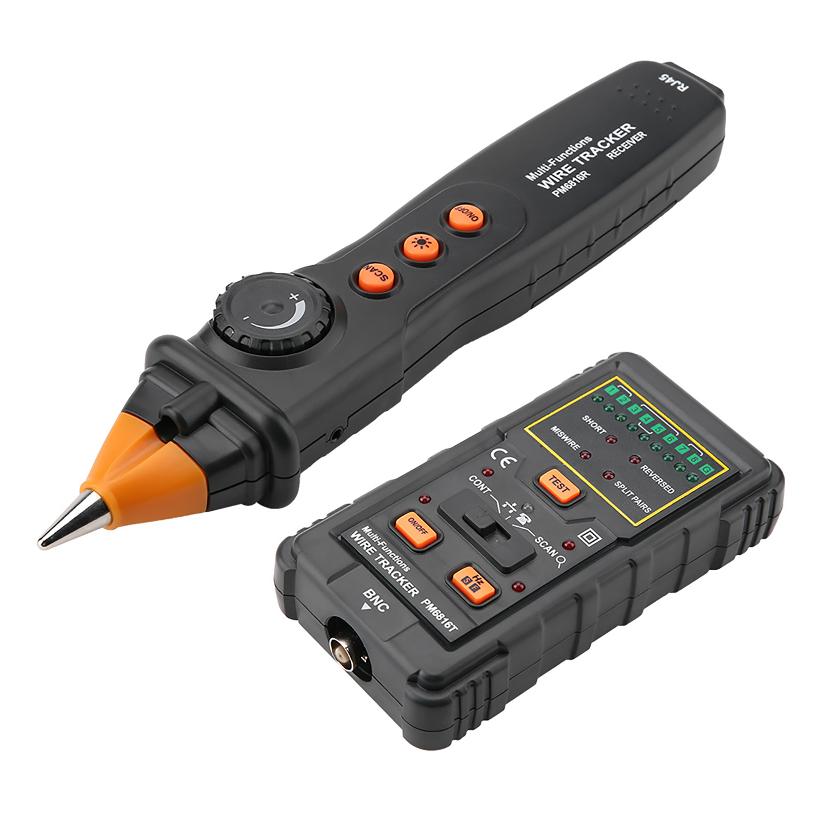 Peakmeter Pm6816 Netzwerkkabeltester, Multifunktions-rj45-rj11-leitungsdetektor