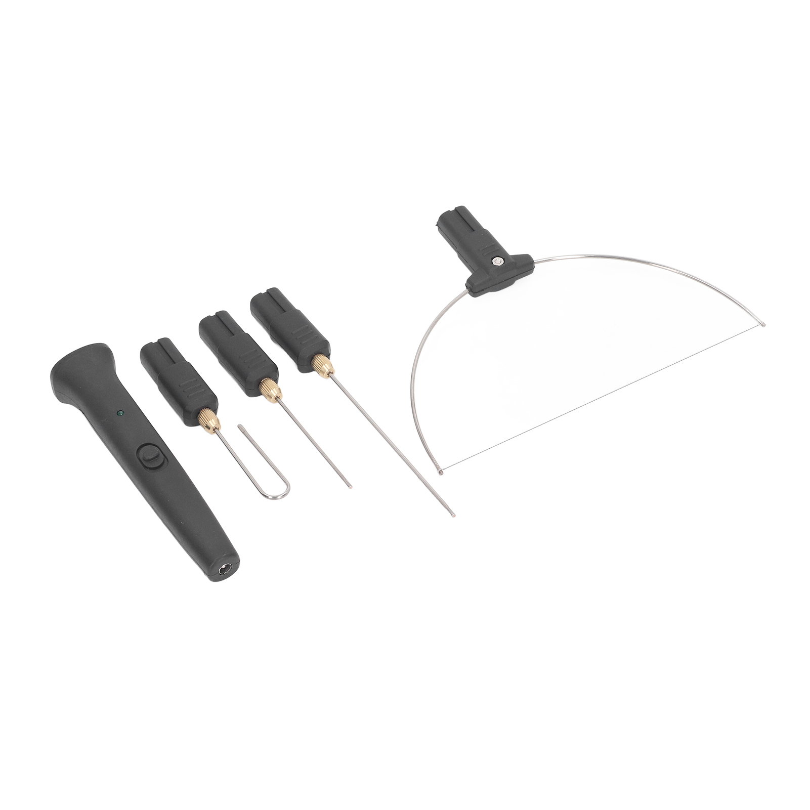 9-teiliges Heißdraht-schaumstoffschneider-set, Elektrischer Styroporschneider, Polystyrol-schneidewerkzeug, 100–240 V Wechselstrom, Eu-stecker
