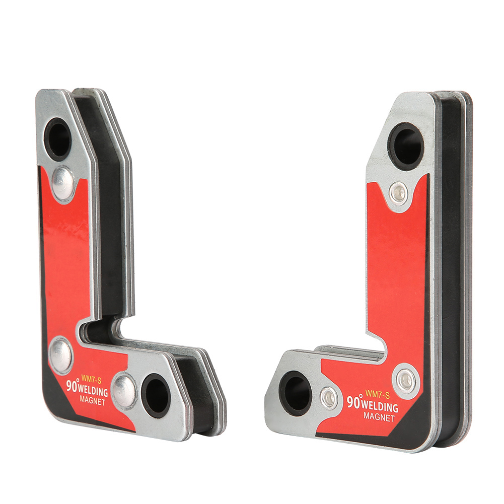 Set Aus 2 Magnetischen Schweißklemmen, Magnetischer Montagehalterung (30/60/90°), Schweißwerkzeug Für Den Innen- Und Außenbereich