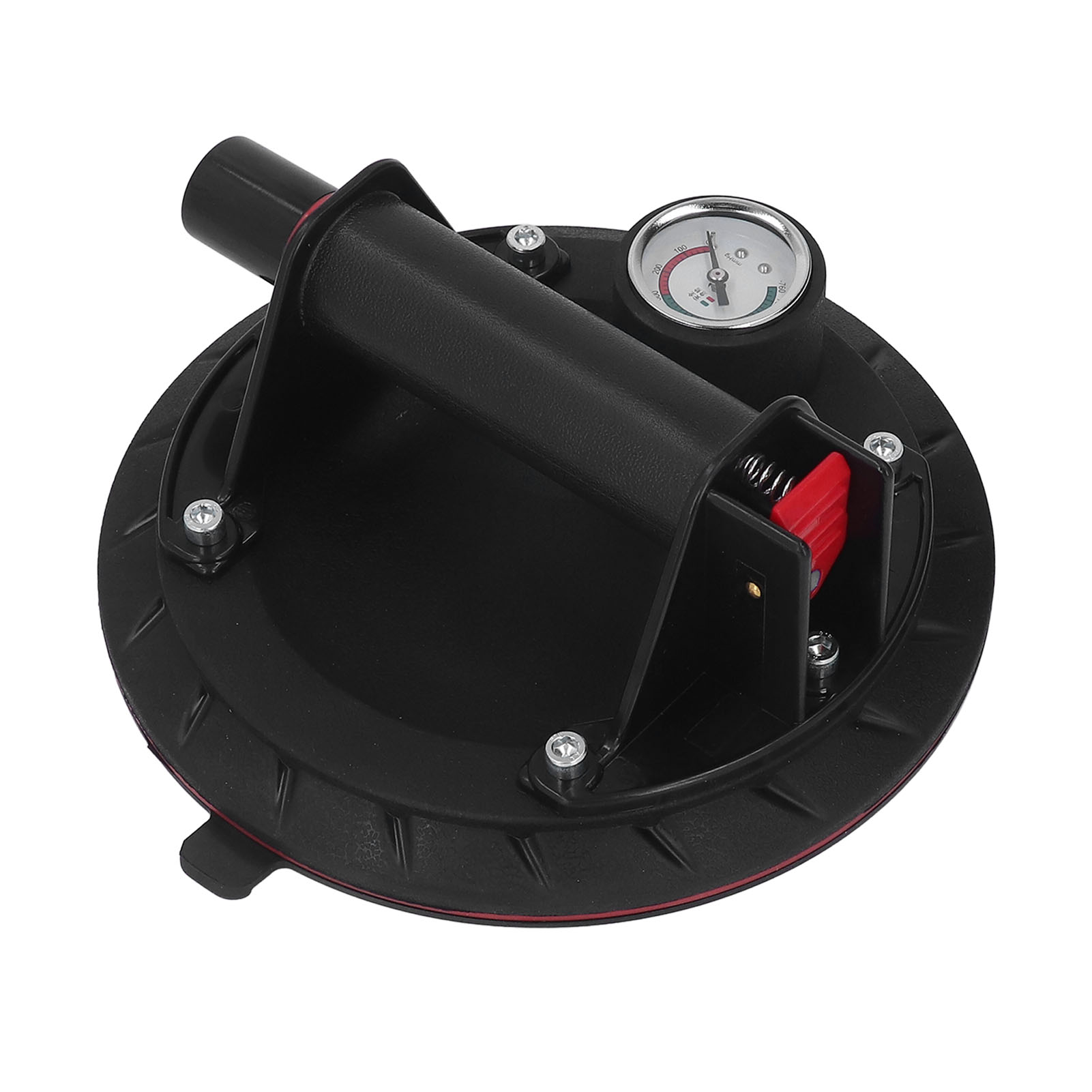 8-zoll-gummisaugfuß Für Glas, Handgriff Mit Manometer, Fensterheber Per Knopfdruck, Echtzeitüberwachung