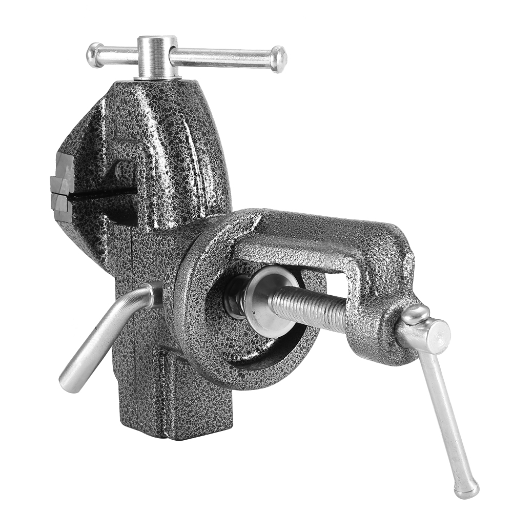 Hochleistungs-flachbacken-schraubstock Mit Amboss, Tischklemme Und Professionellem Befestigungswerkzeug (70 Mm)