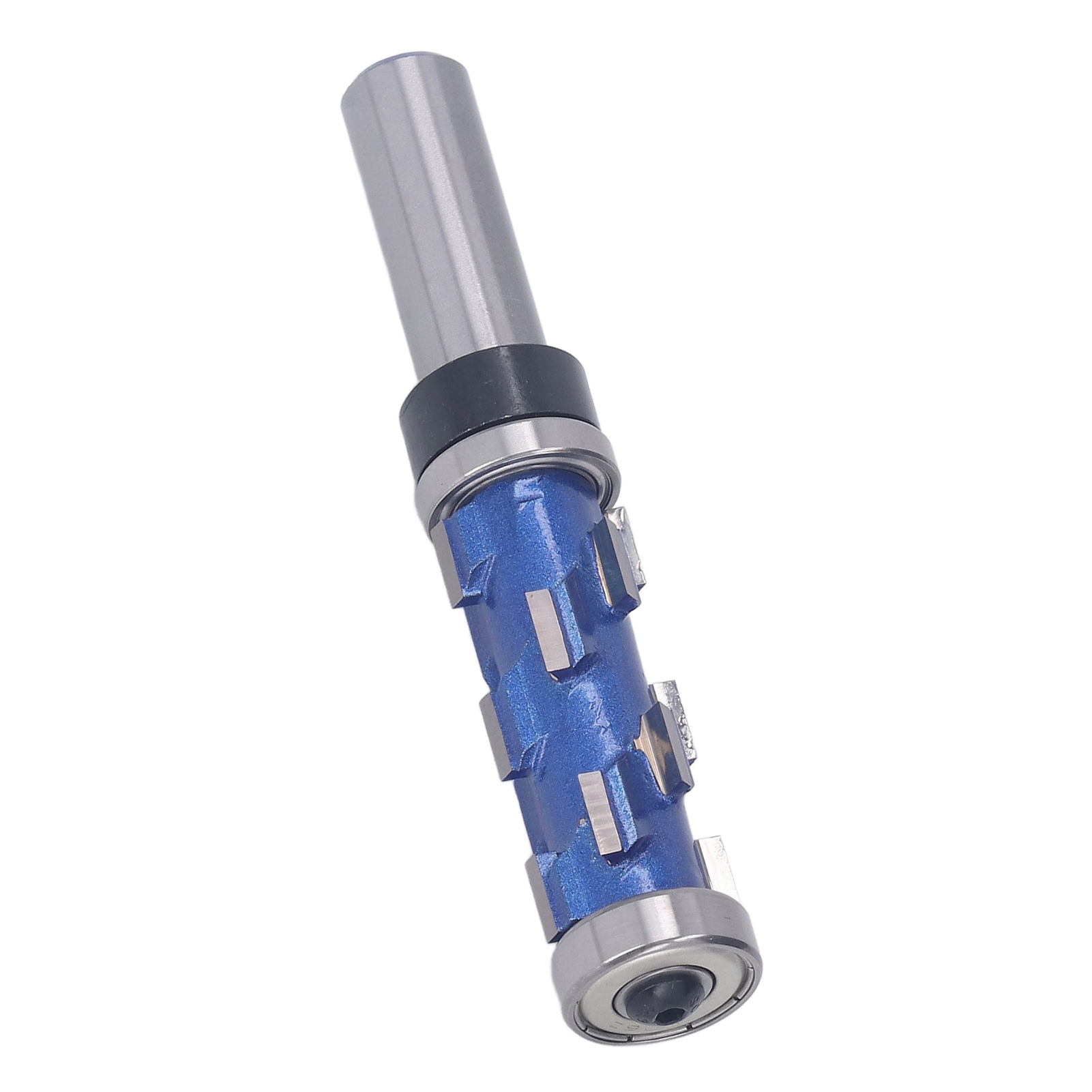 1/2" X 19 X 45 Mm Doppellager-rundschaft-spiral-bündigfräser Für Die Holzbearbeitung