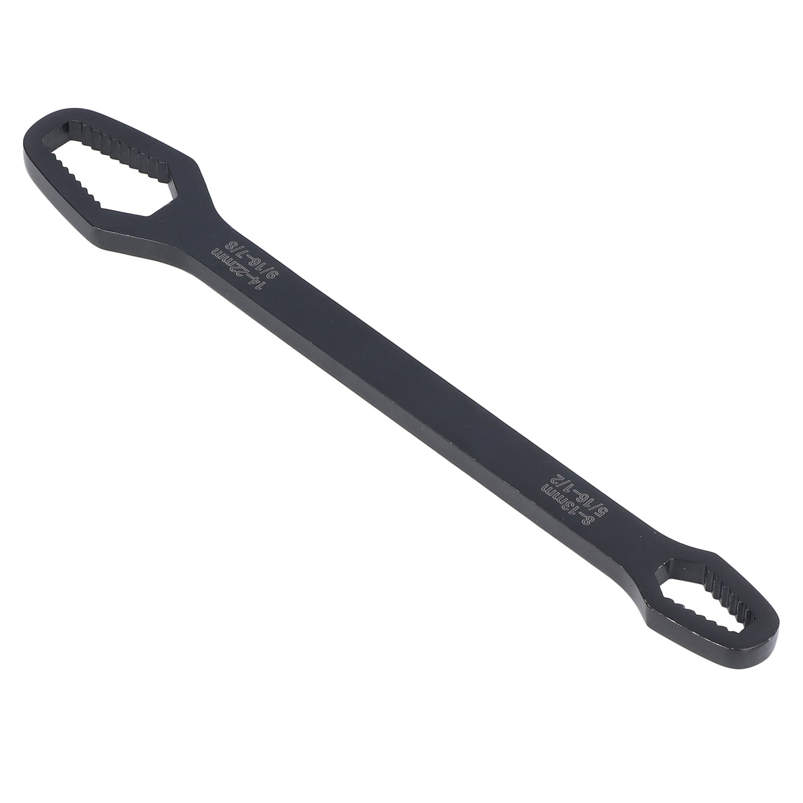 Doppelseitiger Kombinationsschlüssel 8–22 Mm, Universal-multitool Für Wartung Und Reparatur, Schwarz