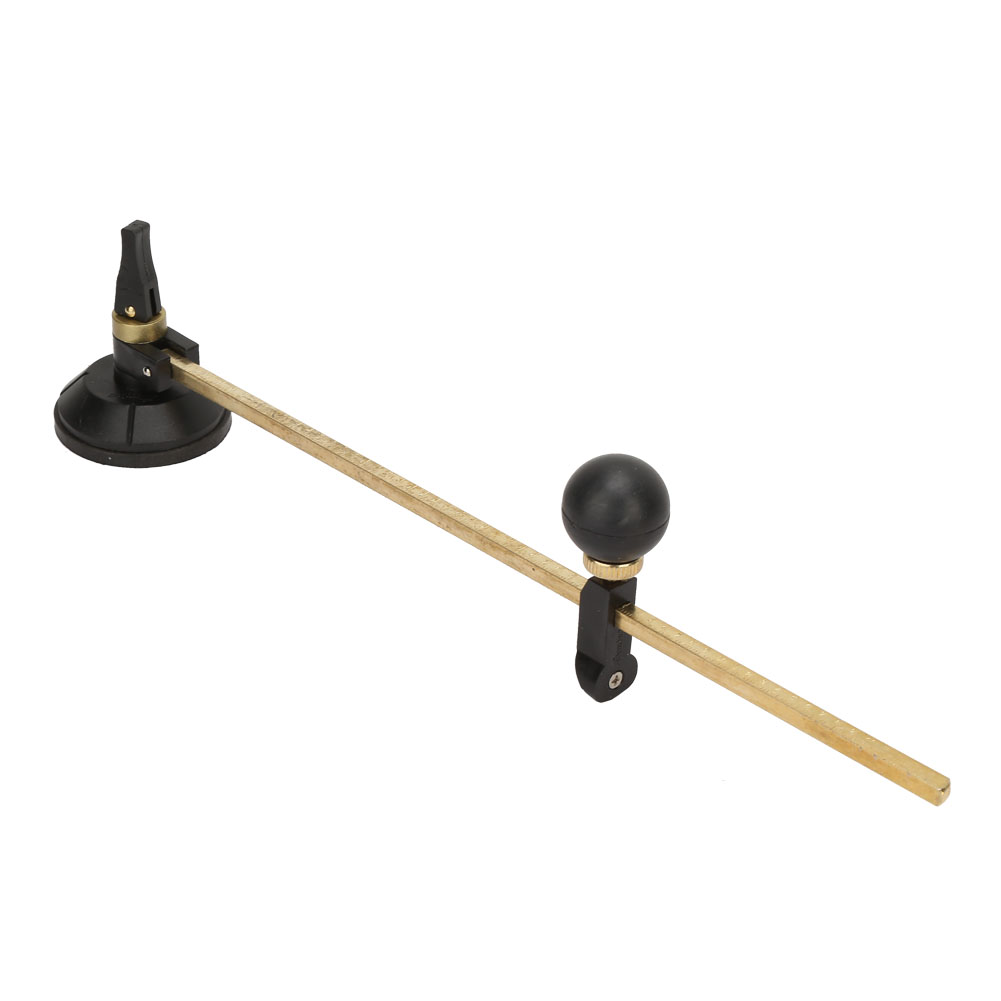 Glasschneider Mit 6 Schneidscheiben, Saugzirkel Für Kreisschnitte, 60 Cm Durchmesser
