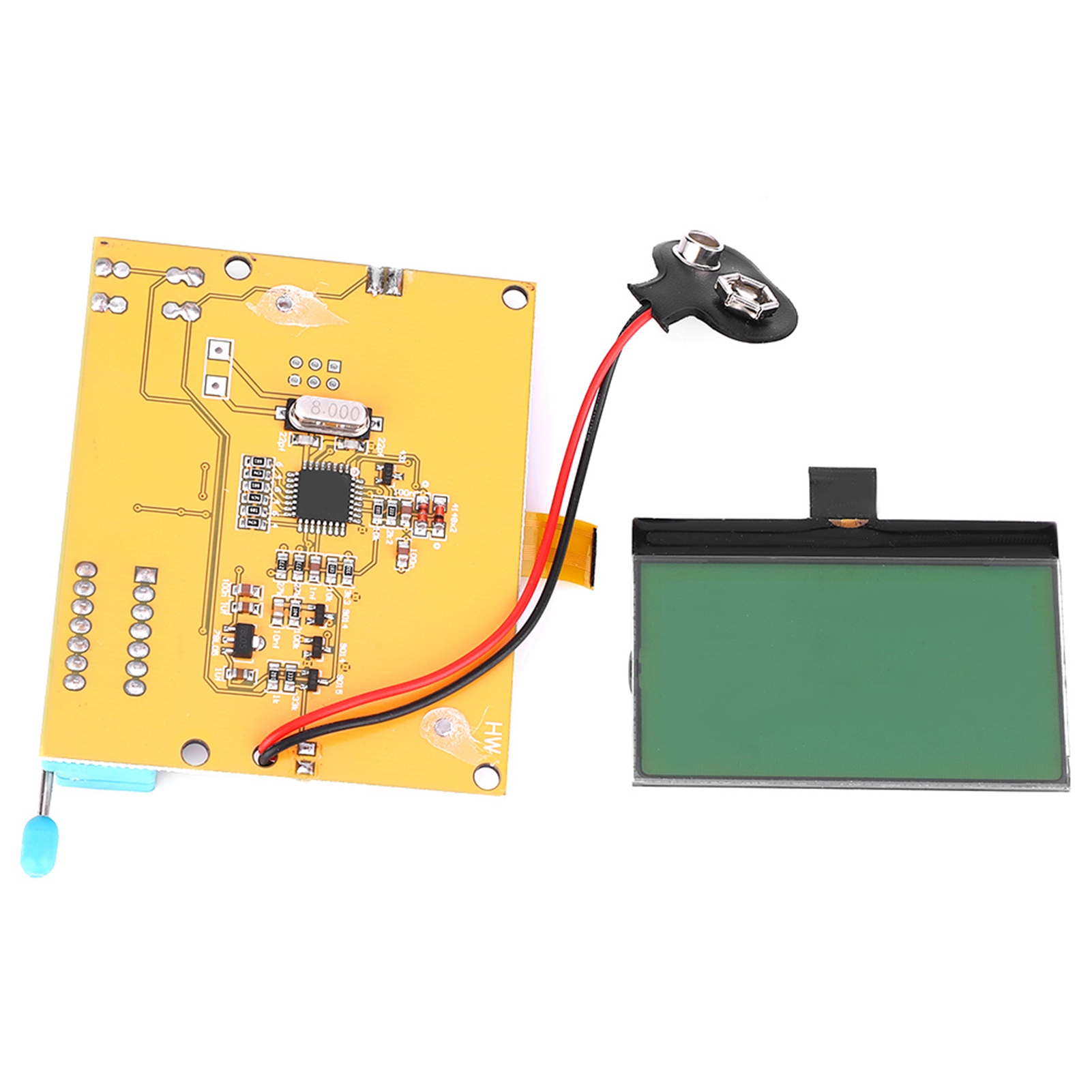Esr-tester-multimeter Mega328 Mit Transparentem Gehäuse, Messset Für Kondensatoren, Widerstände Und Transistoren