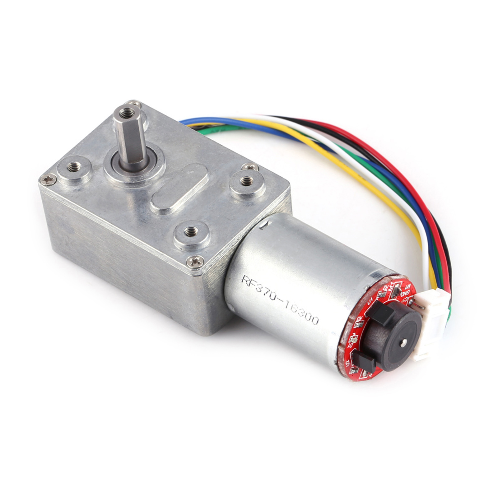 40-u/min-gleichstrommotor Mit Getriebeuntersetzung, Hohem Drehmoment, Eingebautem Encoder, Leistungsstarker Selbsthemmung
