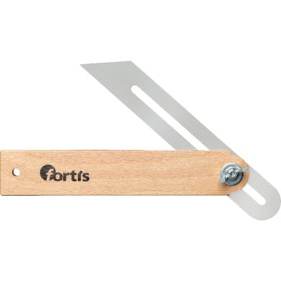 Schmiege 200 x 35 x 24 mm, mit Stahlschenkel - Fortis