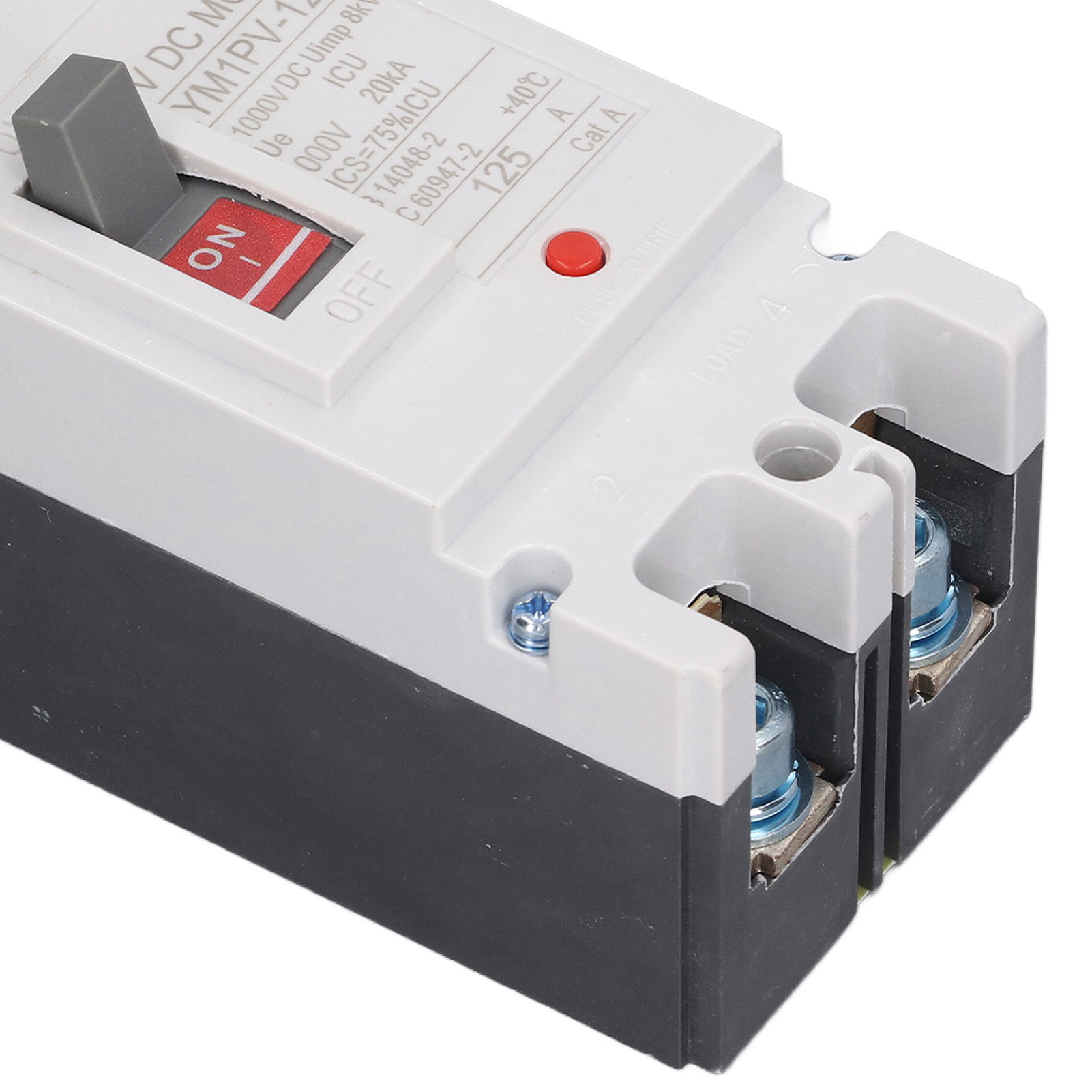 Mccb 2p 1000v 125a Leitungsschutzschalter, Pneumatischer Minischalter, Überlastschutz, Haussicherheit