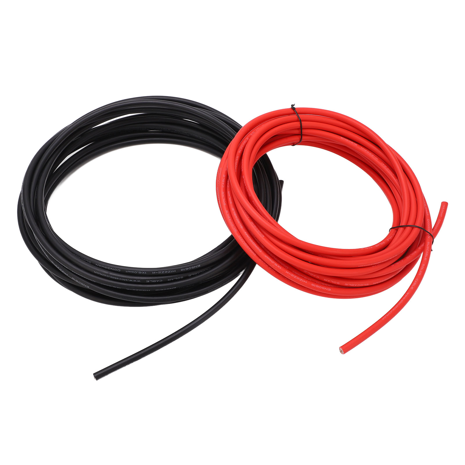 Mm² Solarkabel, 20 M (2 X 10 M), Doppelte Xlpe-isolierung, Verzinnter Kupferleiter, Temperaturbeständig, 20 Meter Pv-leitung