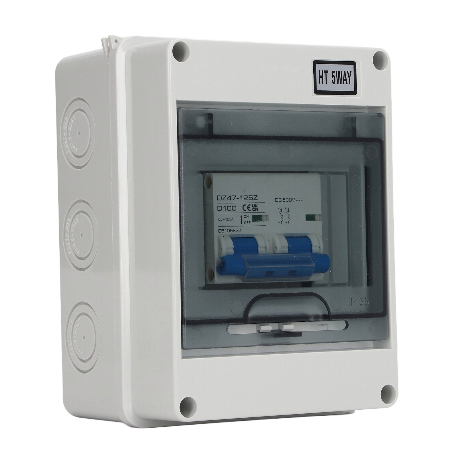 Dc 500v Solar-pv-leistungsschalter Mini-anschlussdose Ip65 Wasserdicht