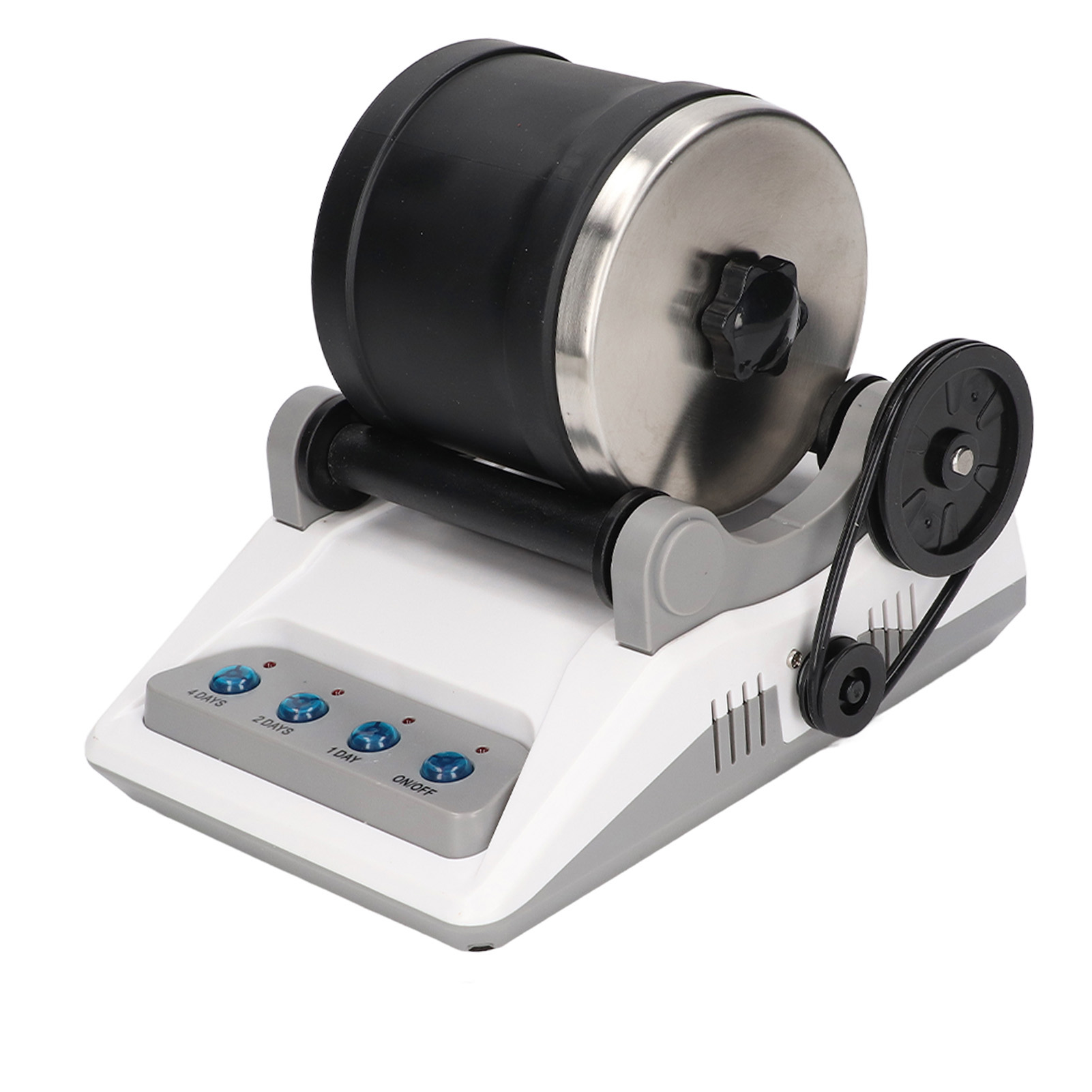 Diy-rotationspolierset Mit Rohsteinen Und Poliermitteln, Lernspielzeug Für Erwachsene Und Kinder, 100–240 V Eu-stecker