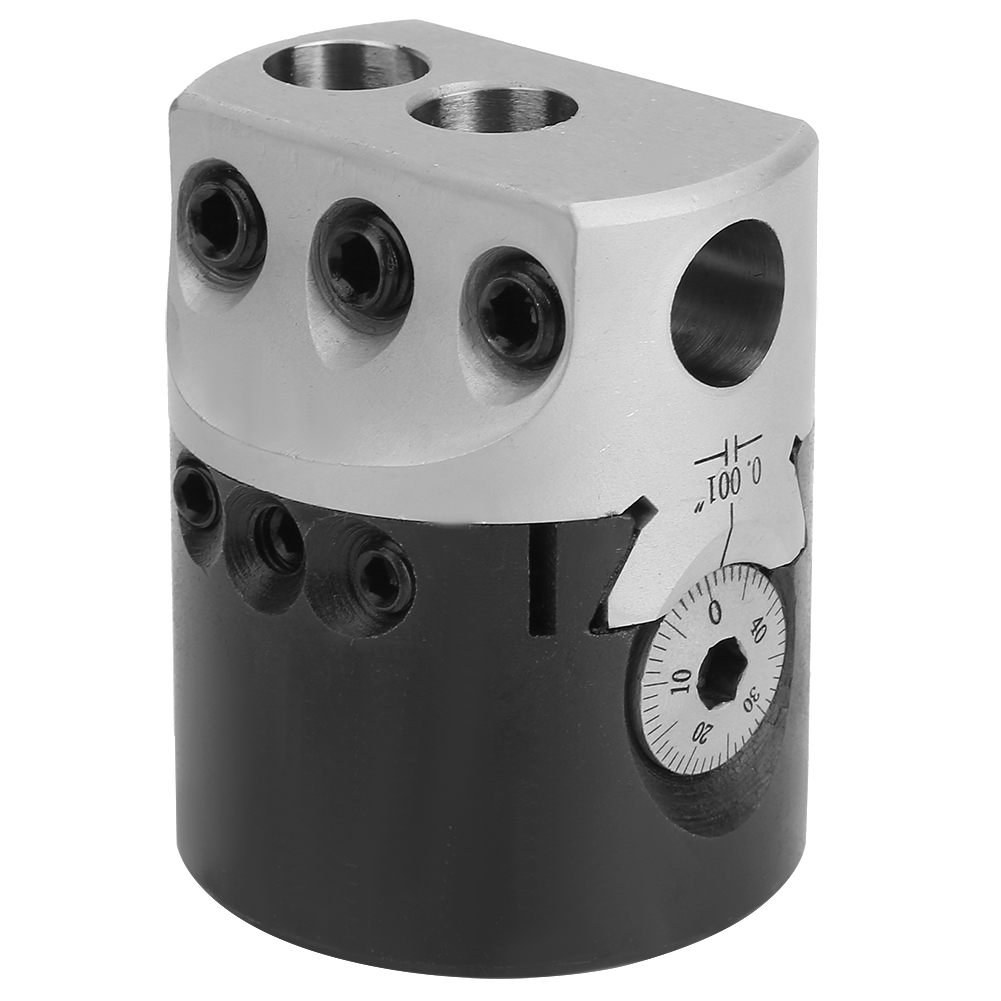 Fräskopf Mit Bohrkopf 1/2'' F1 0,001 Manganstahl 50x61,6 Mm